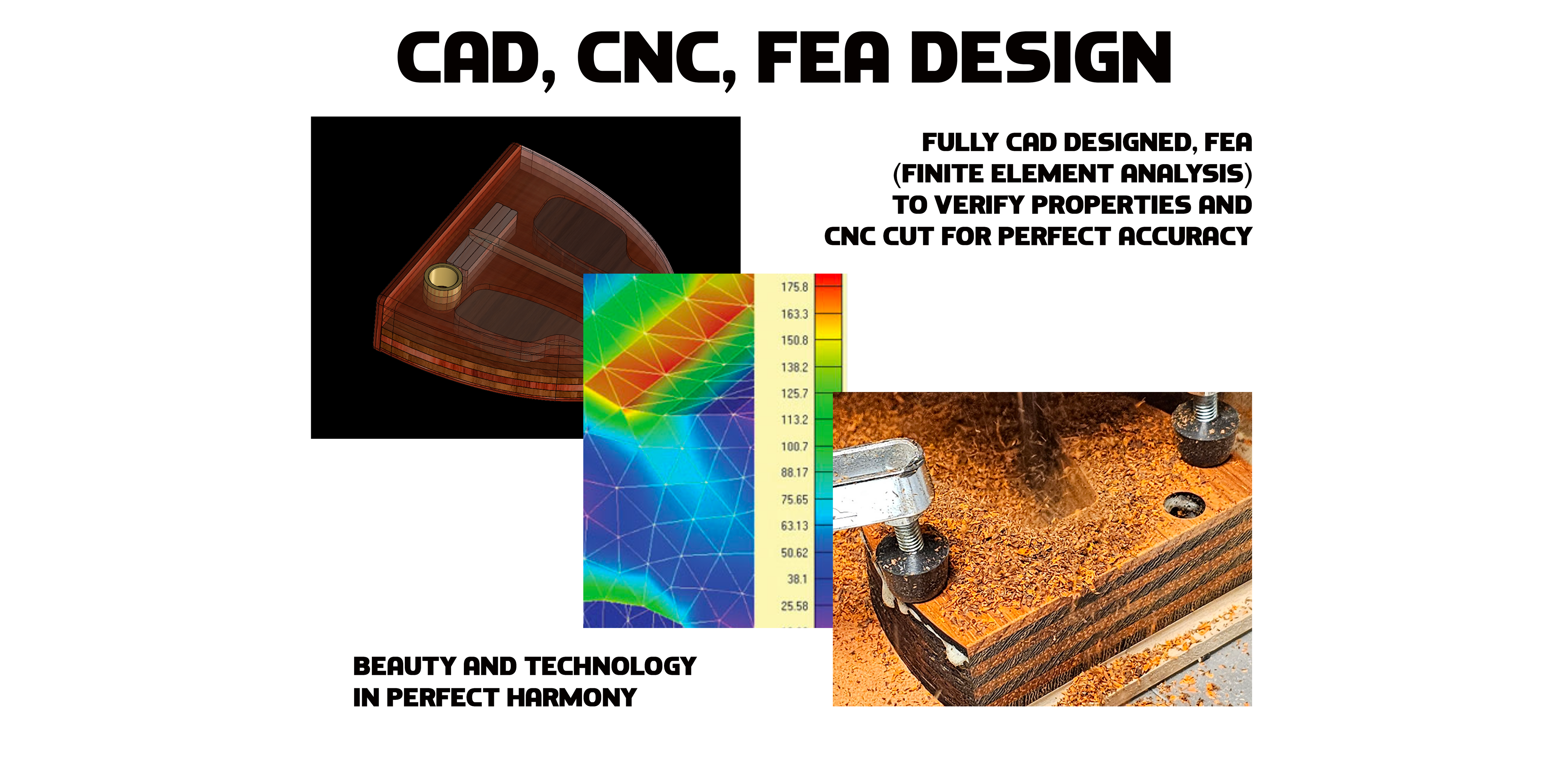 CNC machine milling a TimberTouch wood putter head