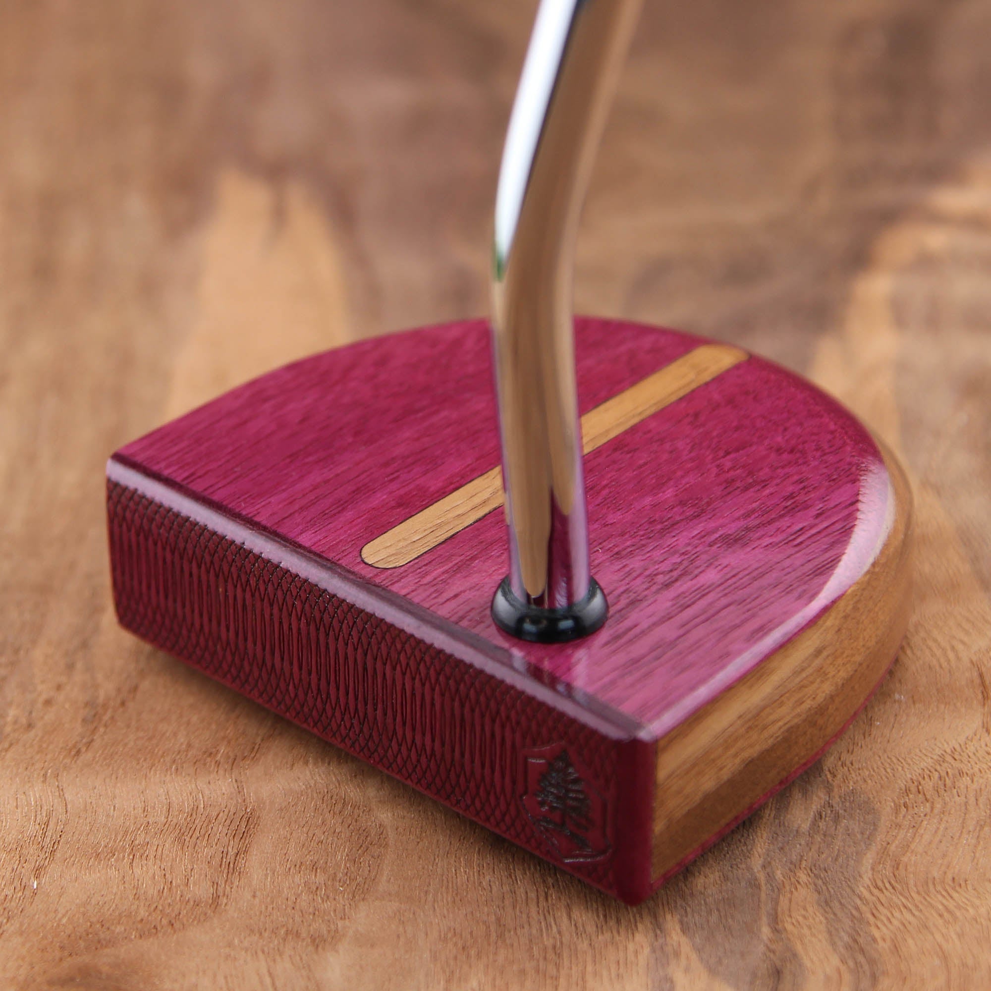 Purpleheart FATTY exotic wood putter by TimberTouch