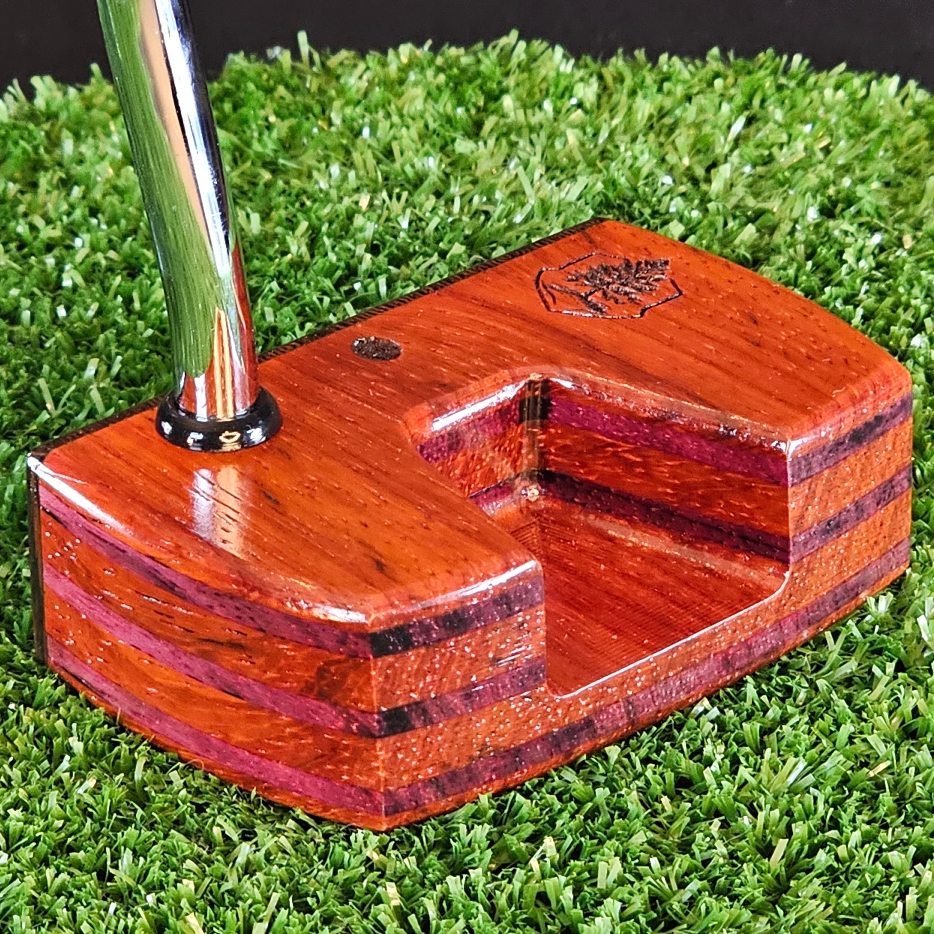 Golfer on the course illustrating average handicap play