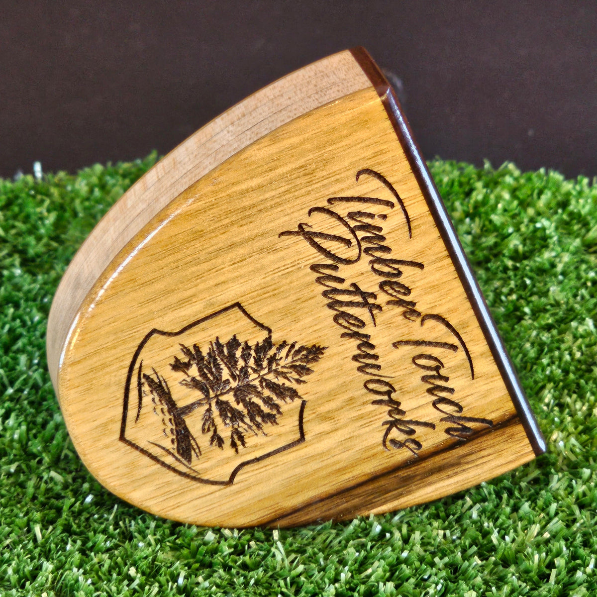 Golf course landscape with multiple holes in view