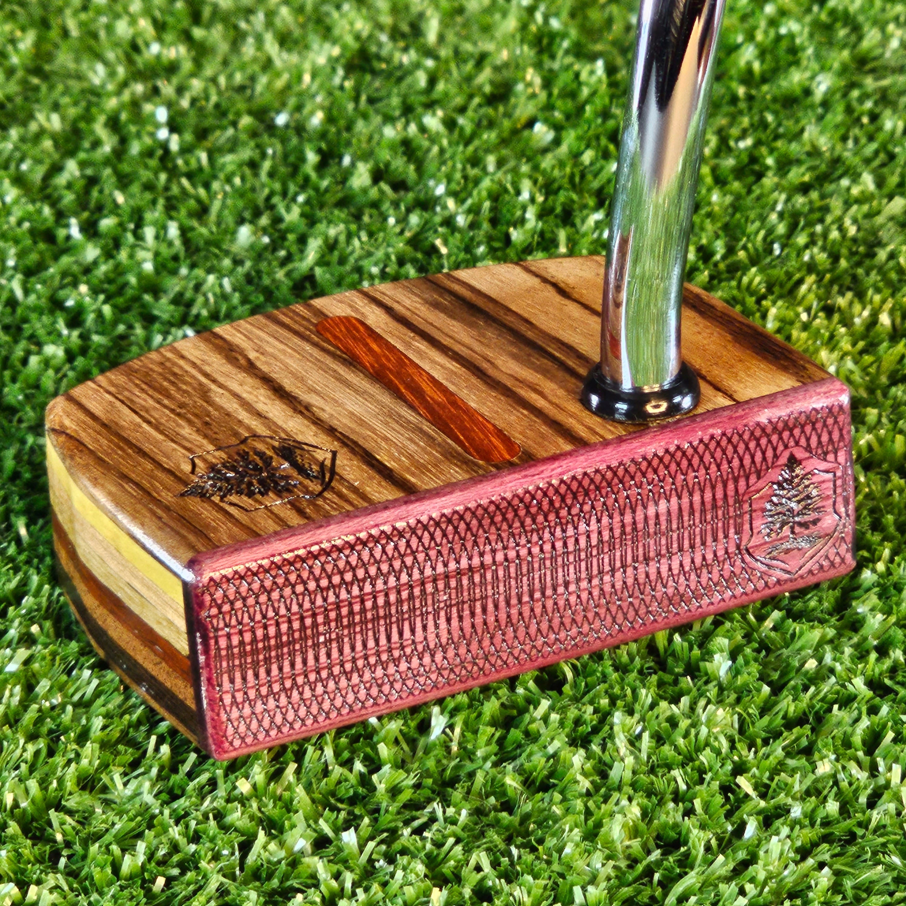 Golf green with flagstick illustrating green speed and stimp readings