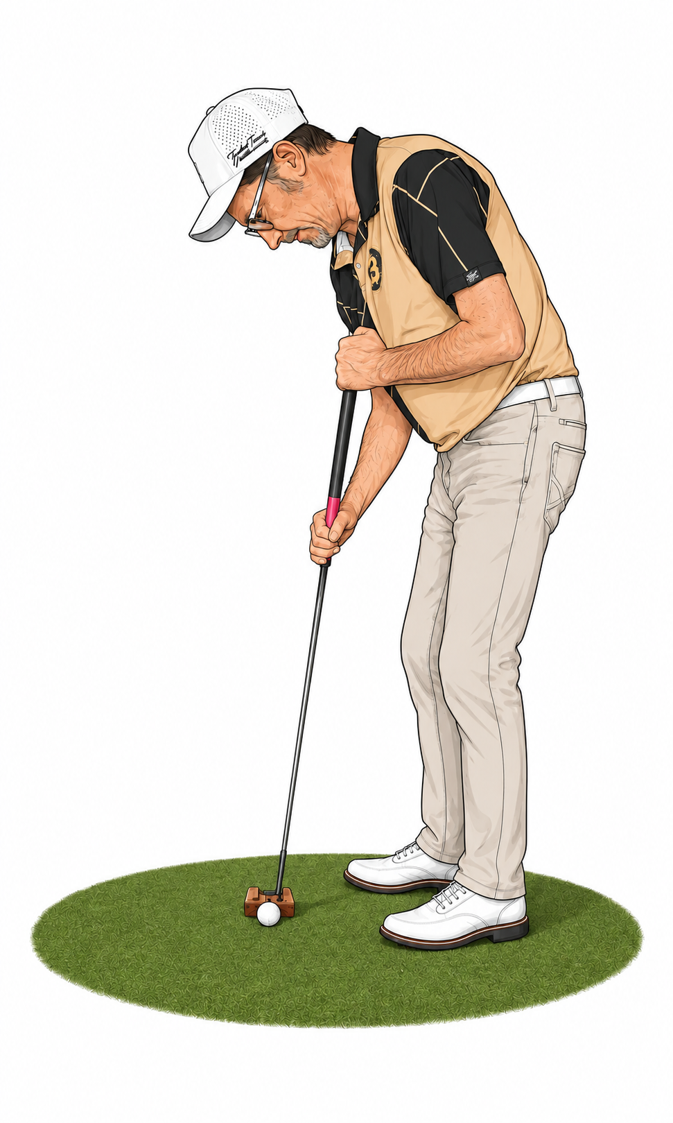 Broomstick and Face-On Putting: Who They Help and How to Get Fit
