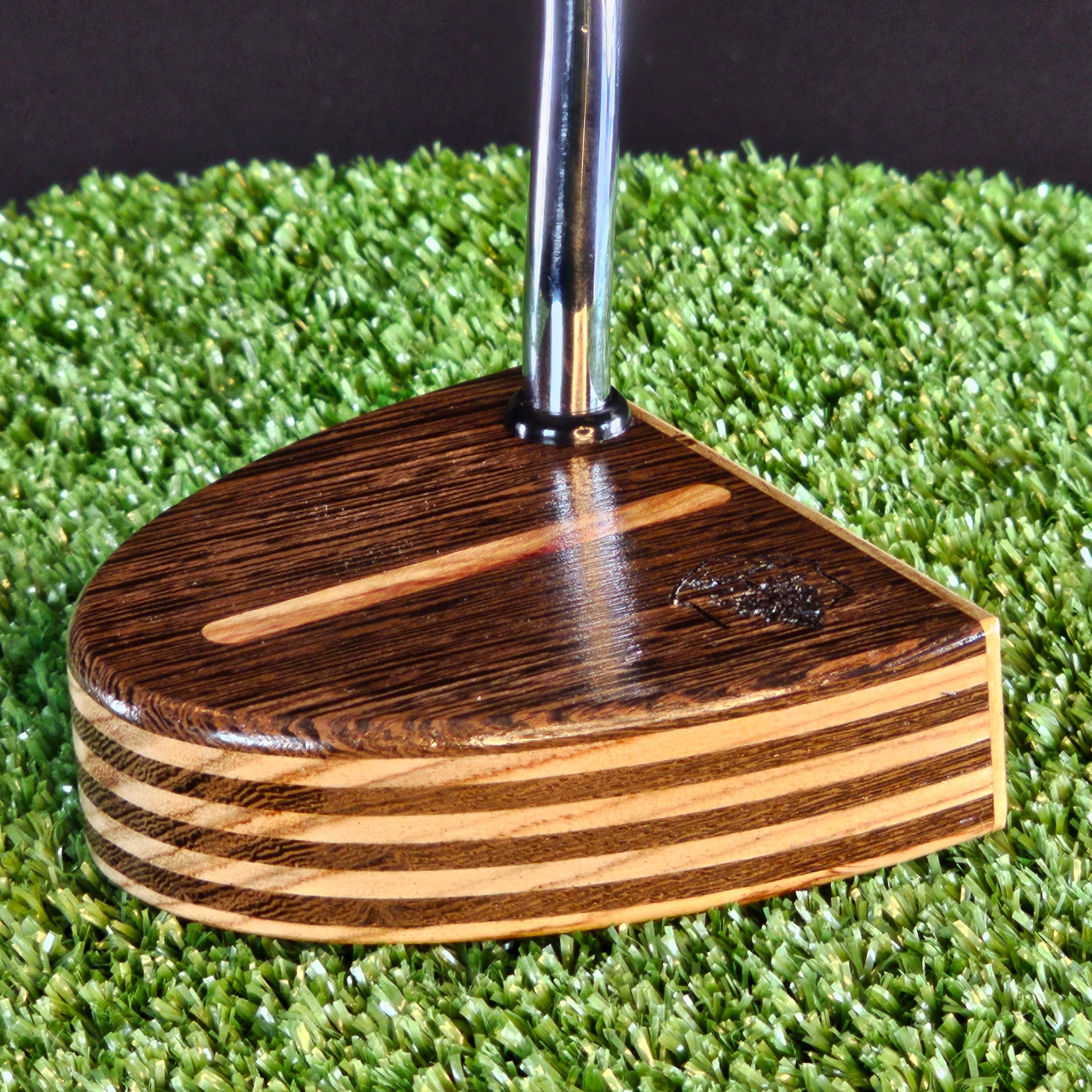 Wenge wood and Canarywood Woodford putter