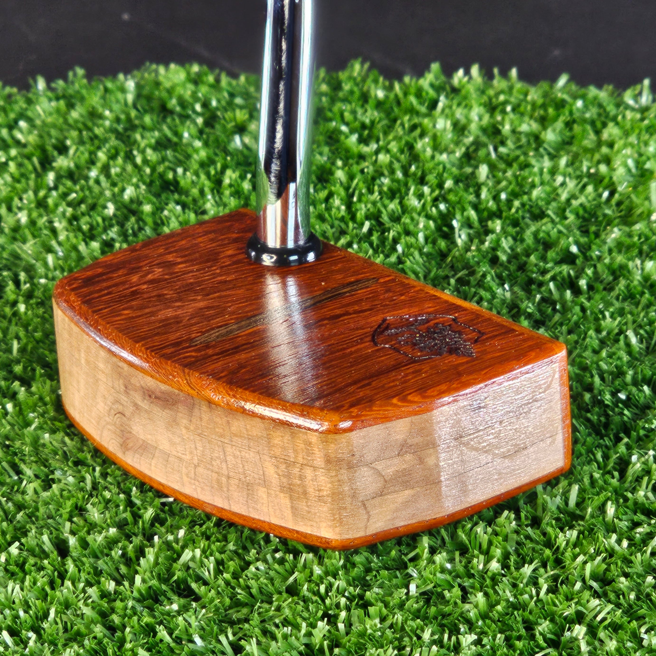Padauk exotic wood and Cedar Woodwin putter