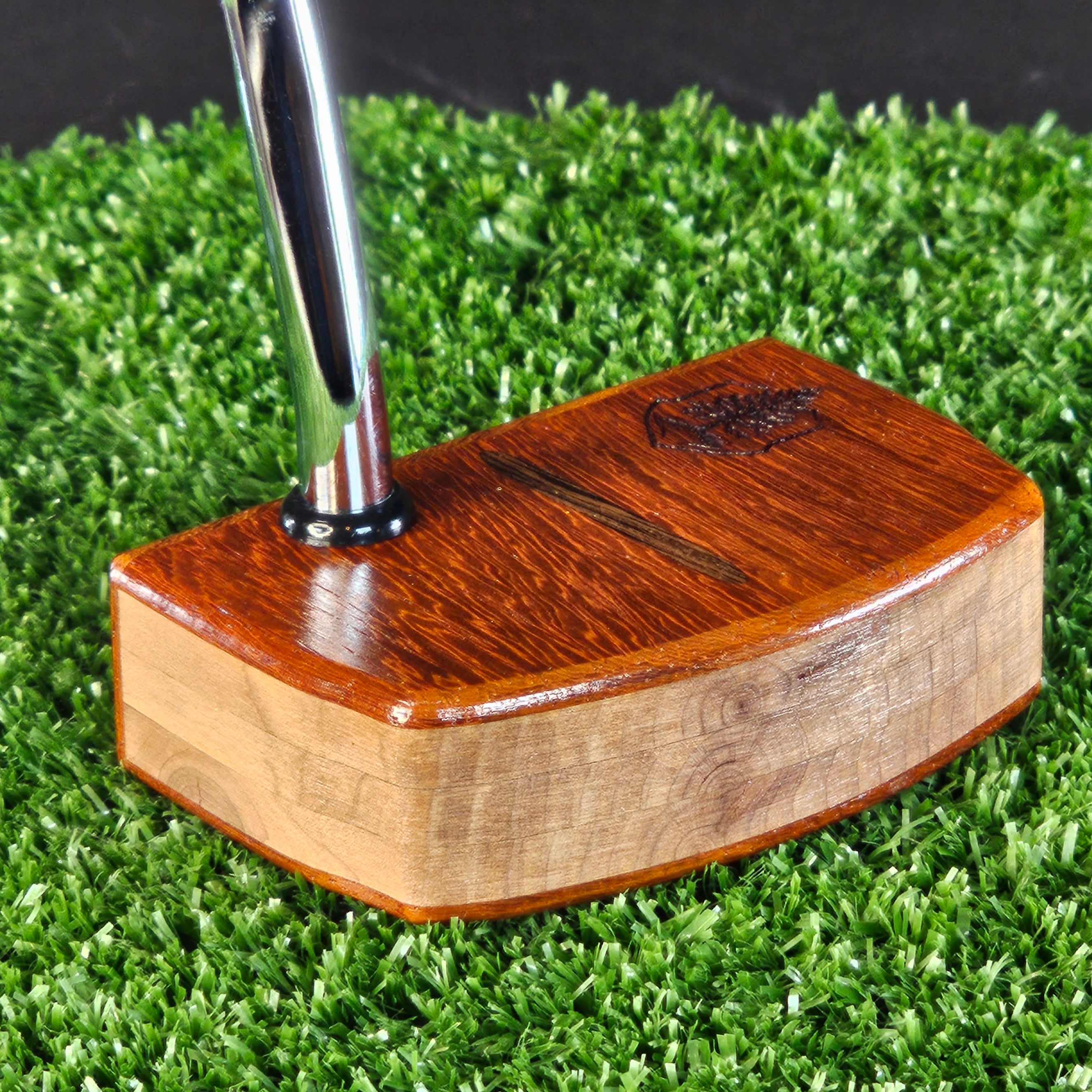 Padauk exotic wood and Cedar Woodwin putter