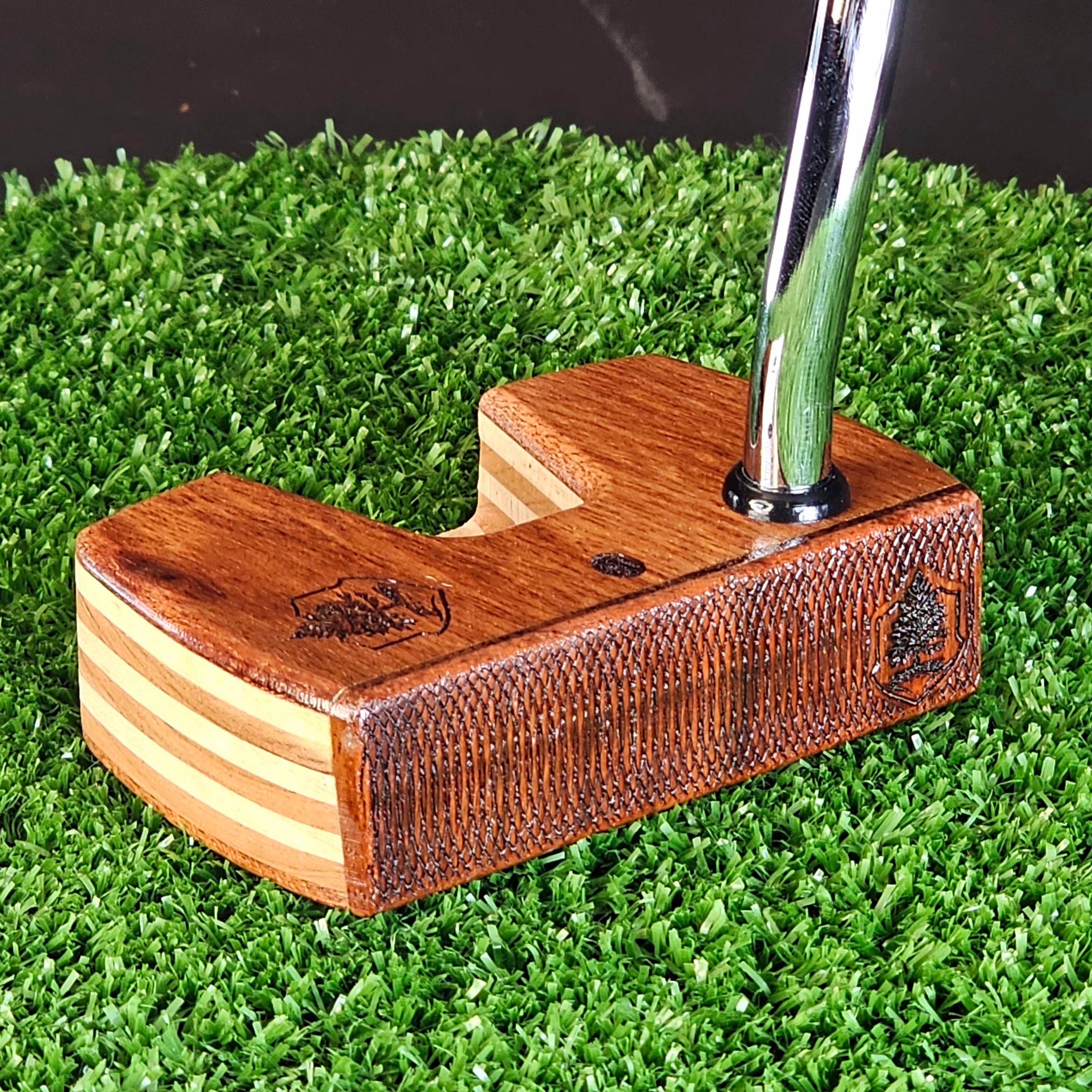 Bubinga and various exotic wood Woodrich Regal Putter