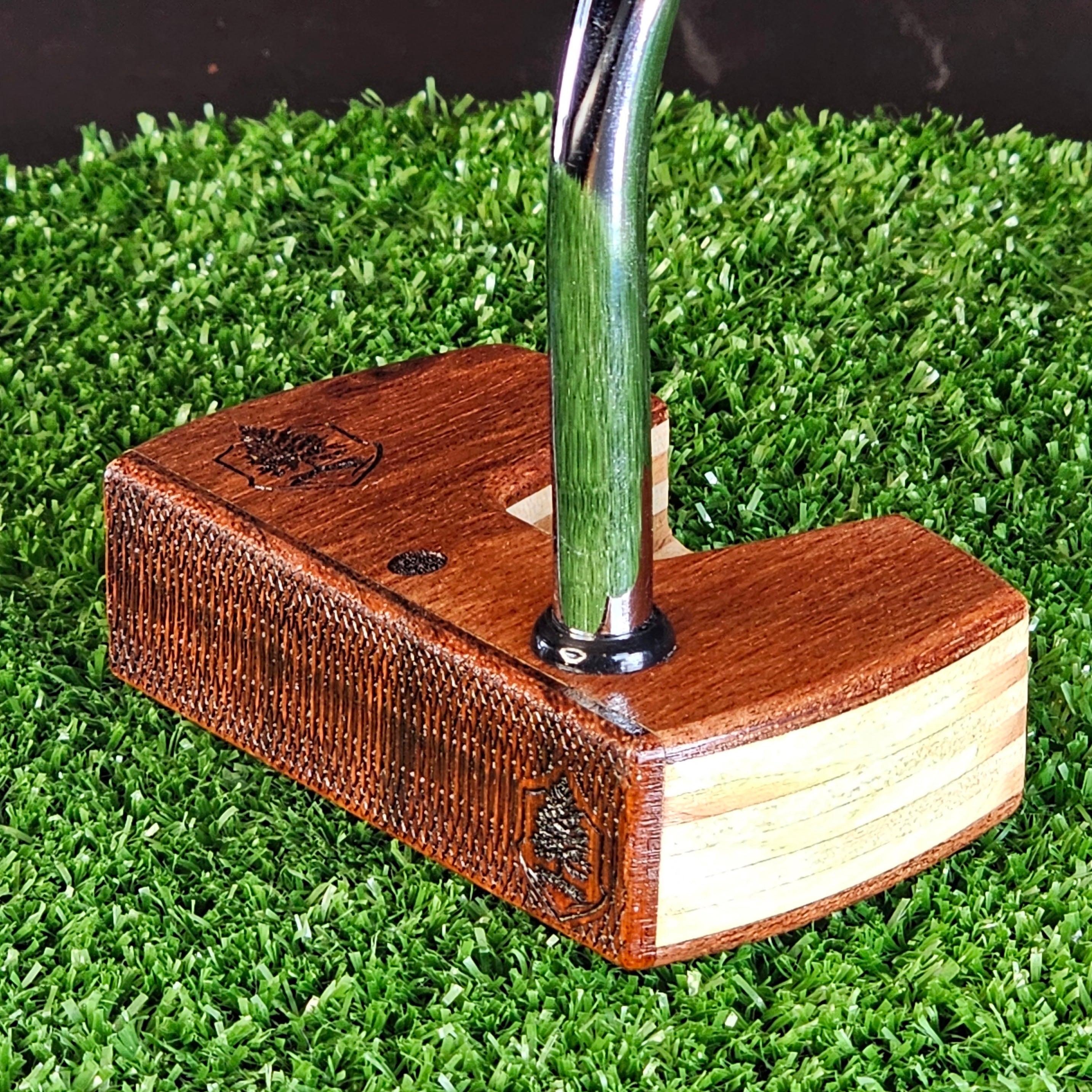 Bubinga and various exotic wood Woodrich Regal Putter
