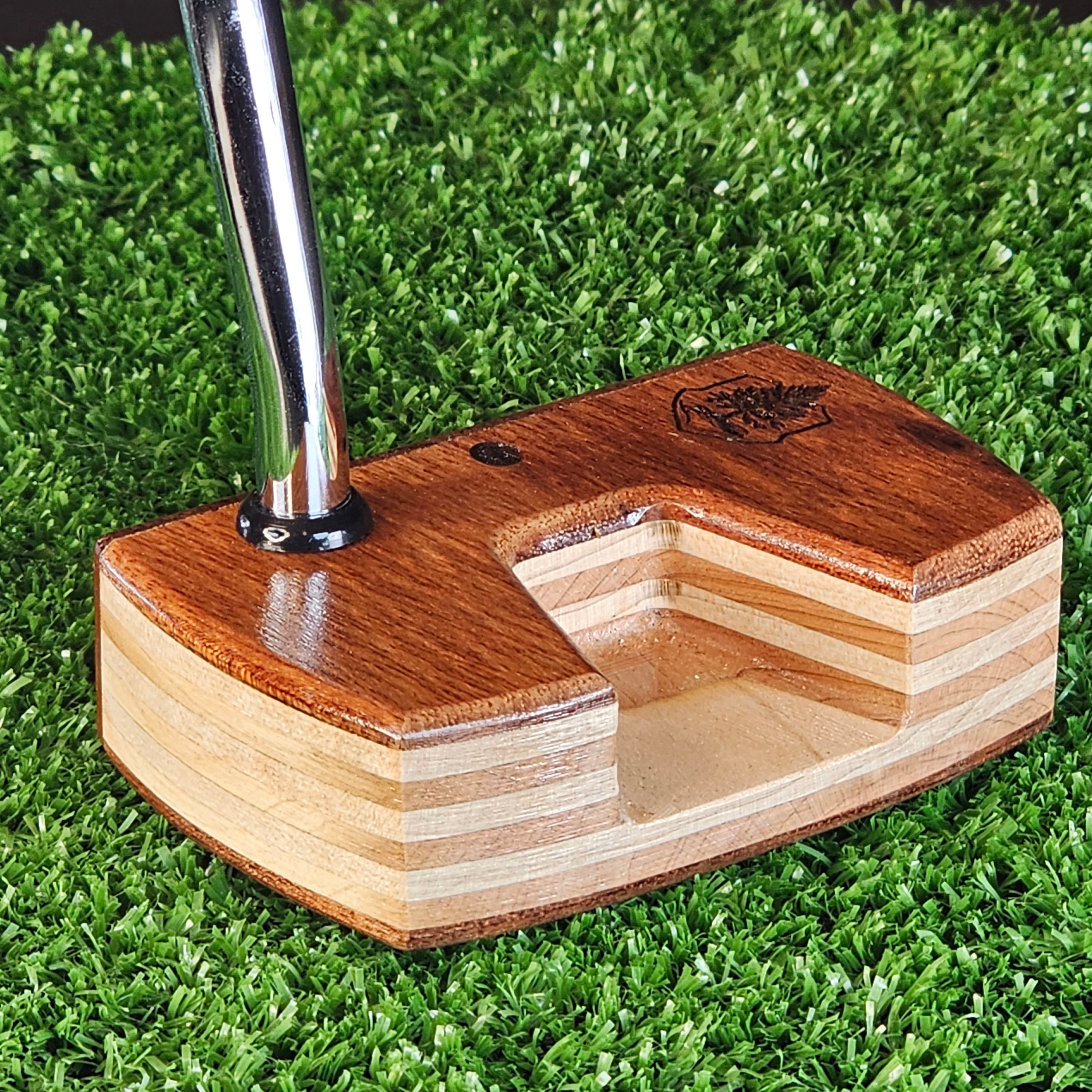 Bubinga and various exotic wood Woodrich Regal Putter