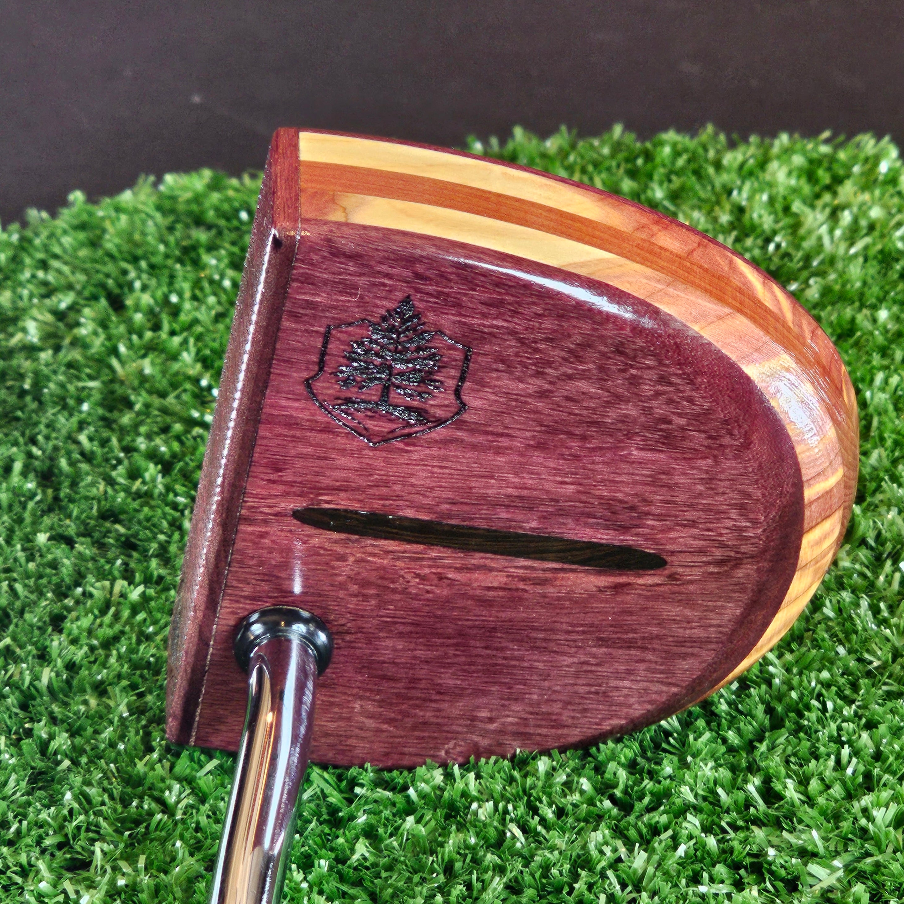 Fatty Style Purpleheart exotic wood and red cedar