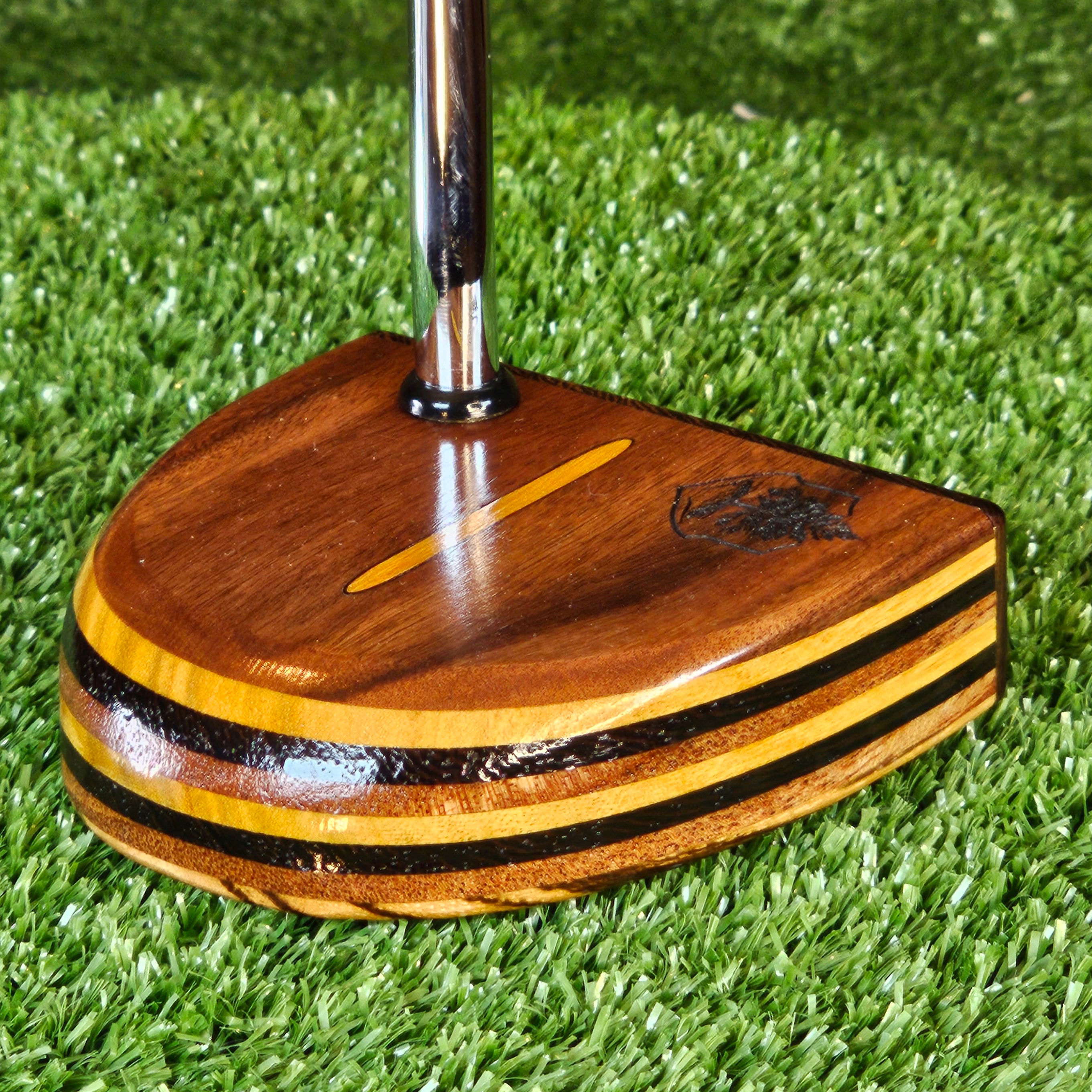 Fatty Style Rosewood and Wenge exotic wood with layered wood body putter