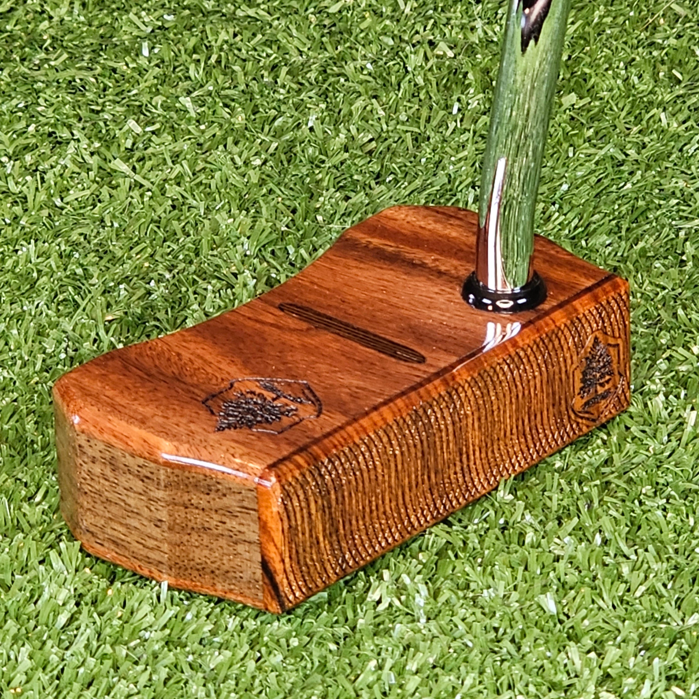 Rosewood and Walnut Bladewood II style putter