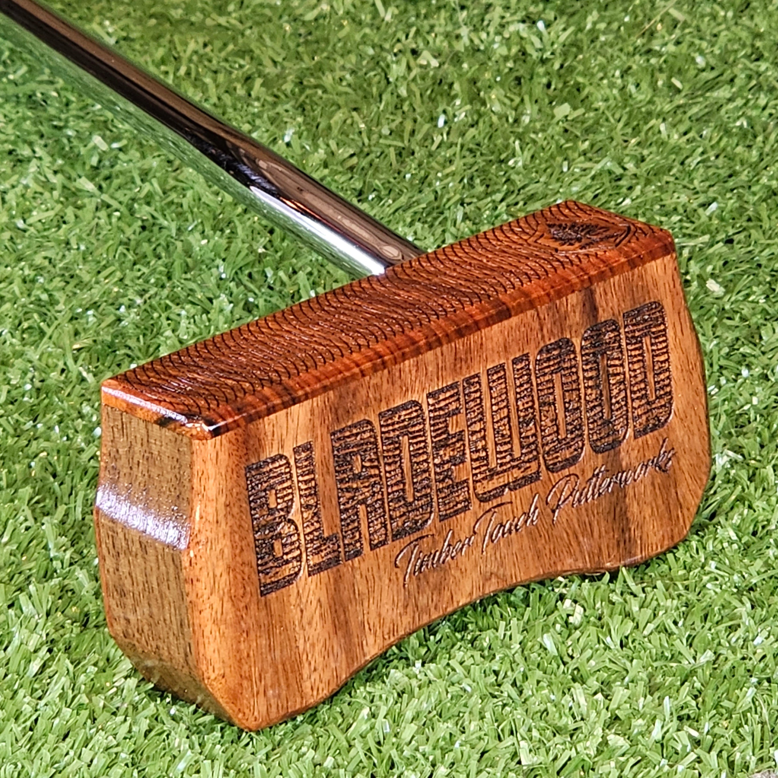 Rosewood and Walnut Bladewood II style putter