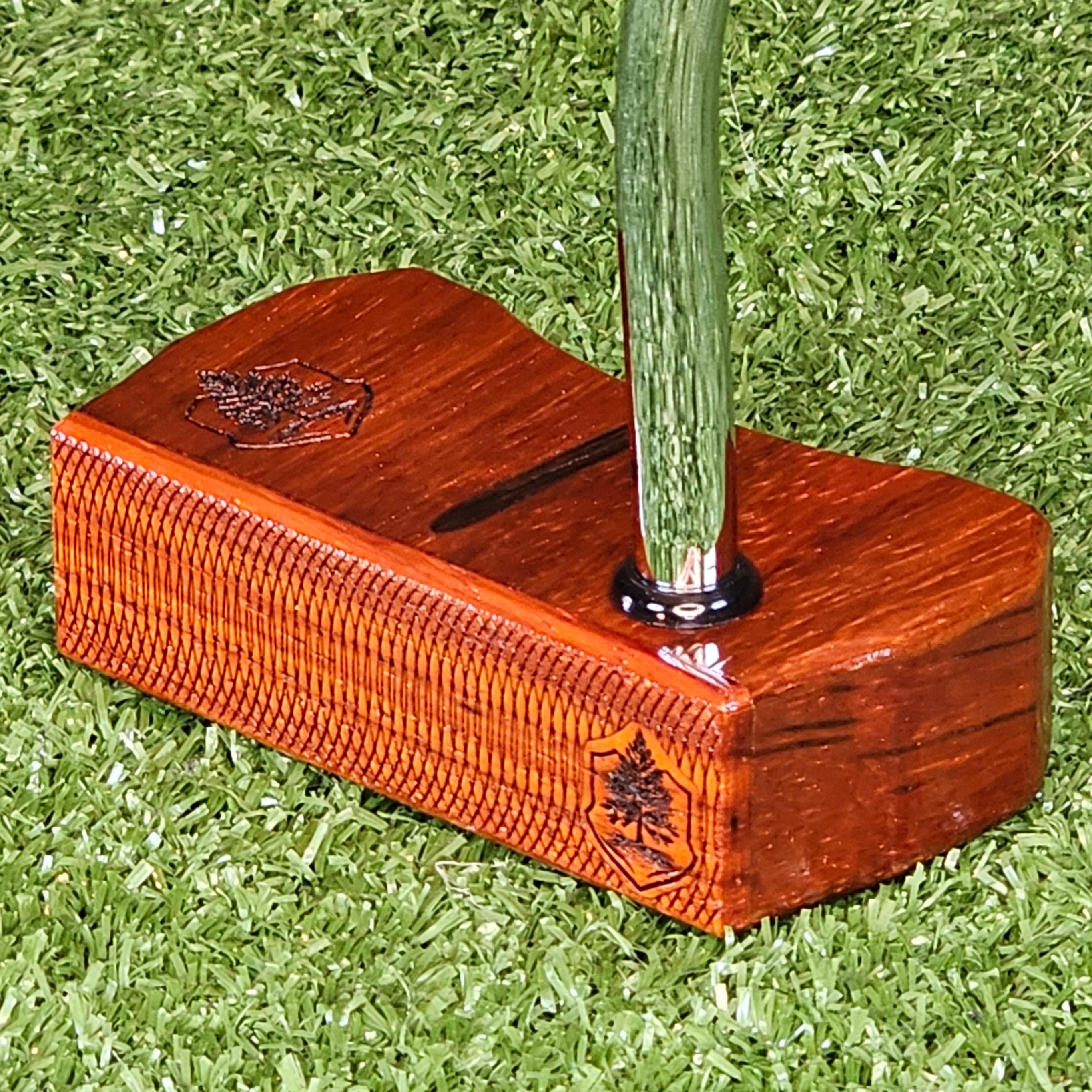 Padauk exotic wood Bladewood II putter