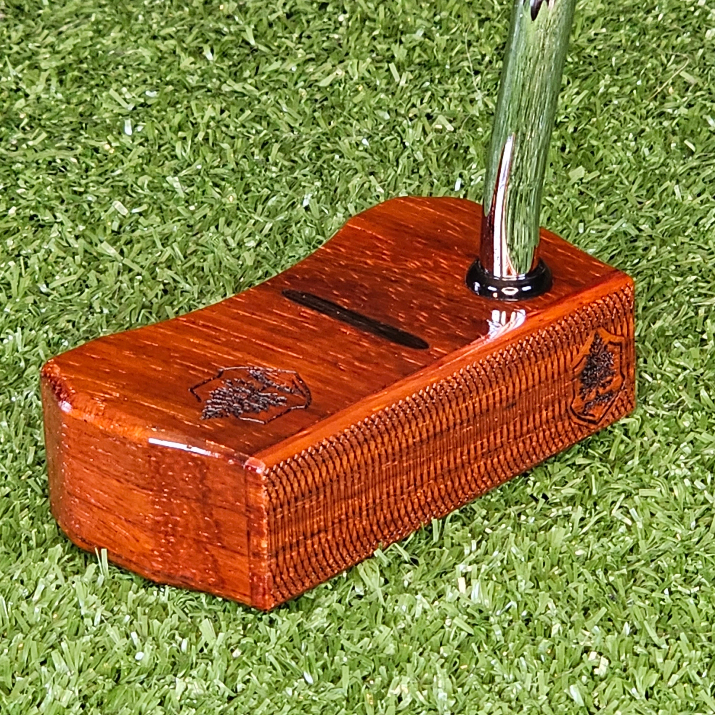 Padauk exotic wood Bladewood II putter