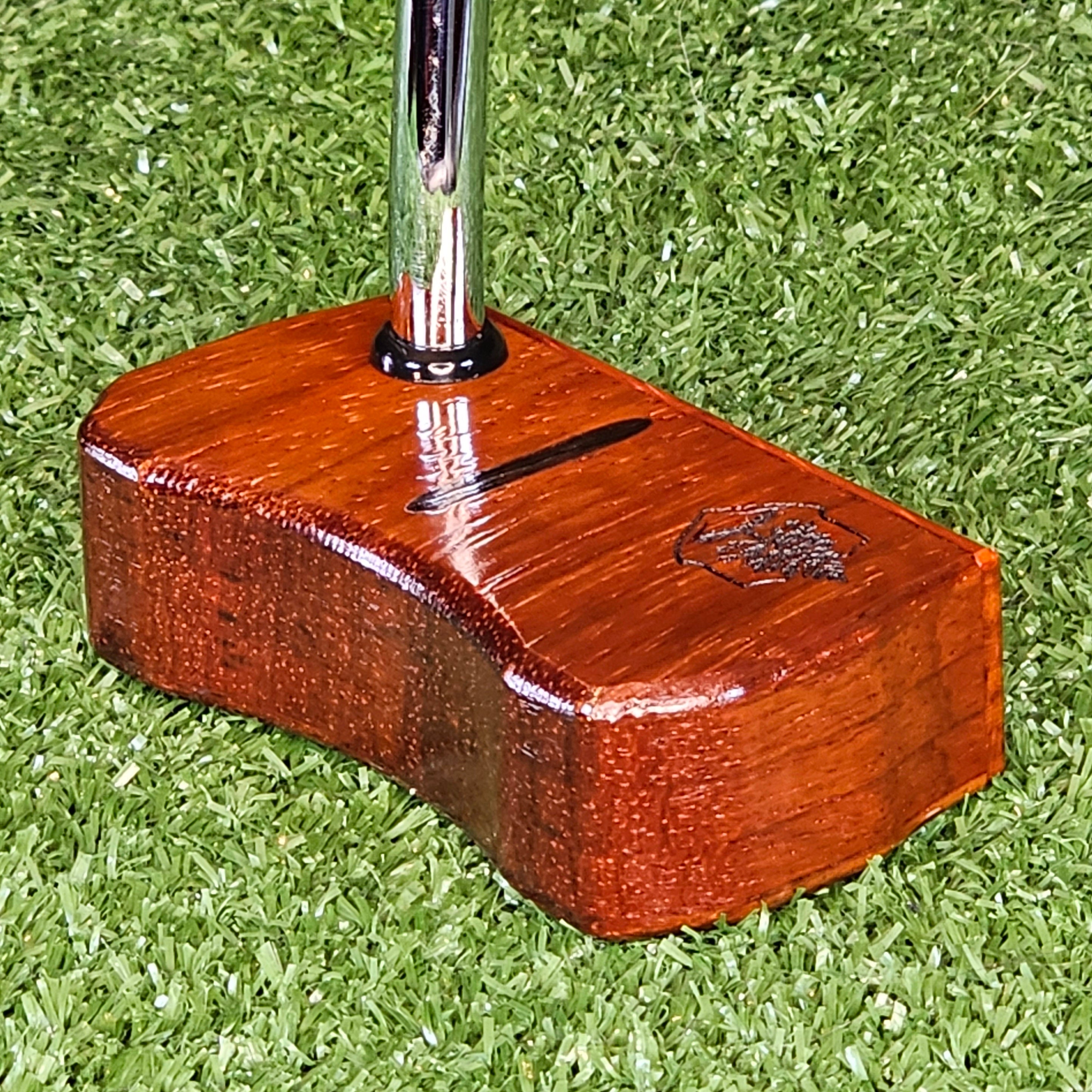 Padauk exotic wood Bladewood II putter
