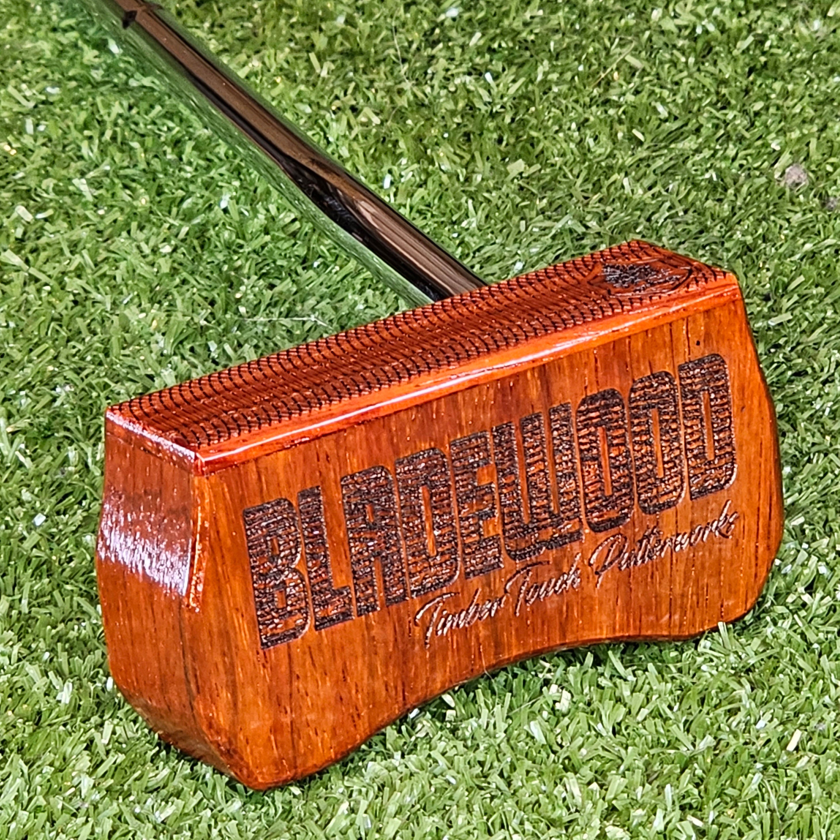 Padauk exotic wood Bladewood II putter