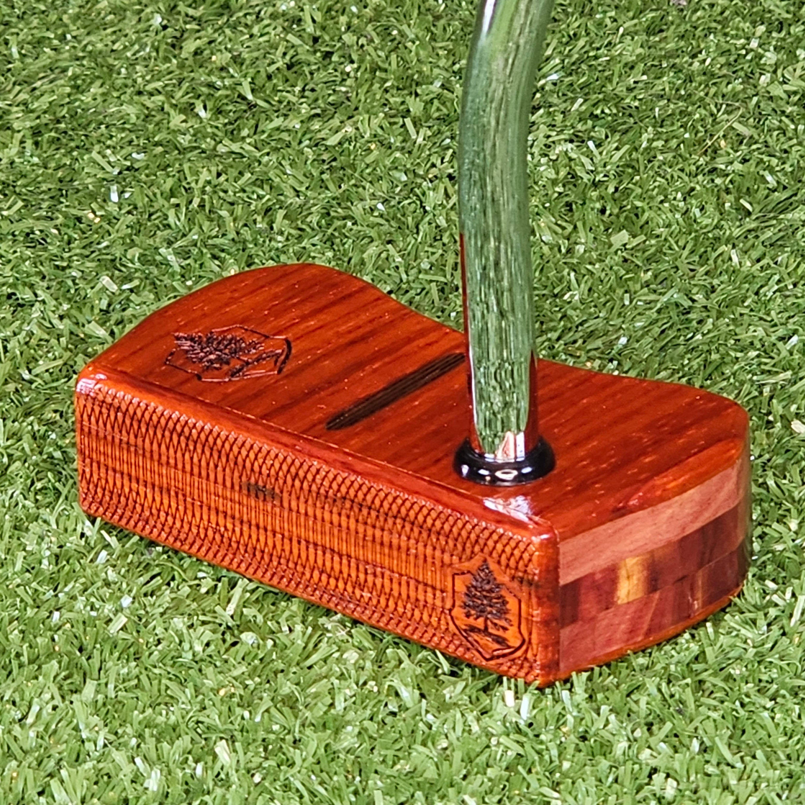 Padauk and Red Cedar Bladewood II style putter
