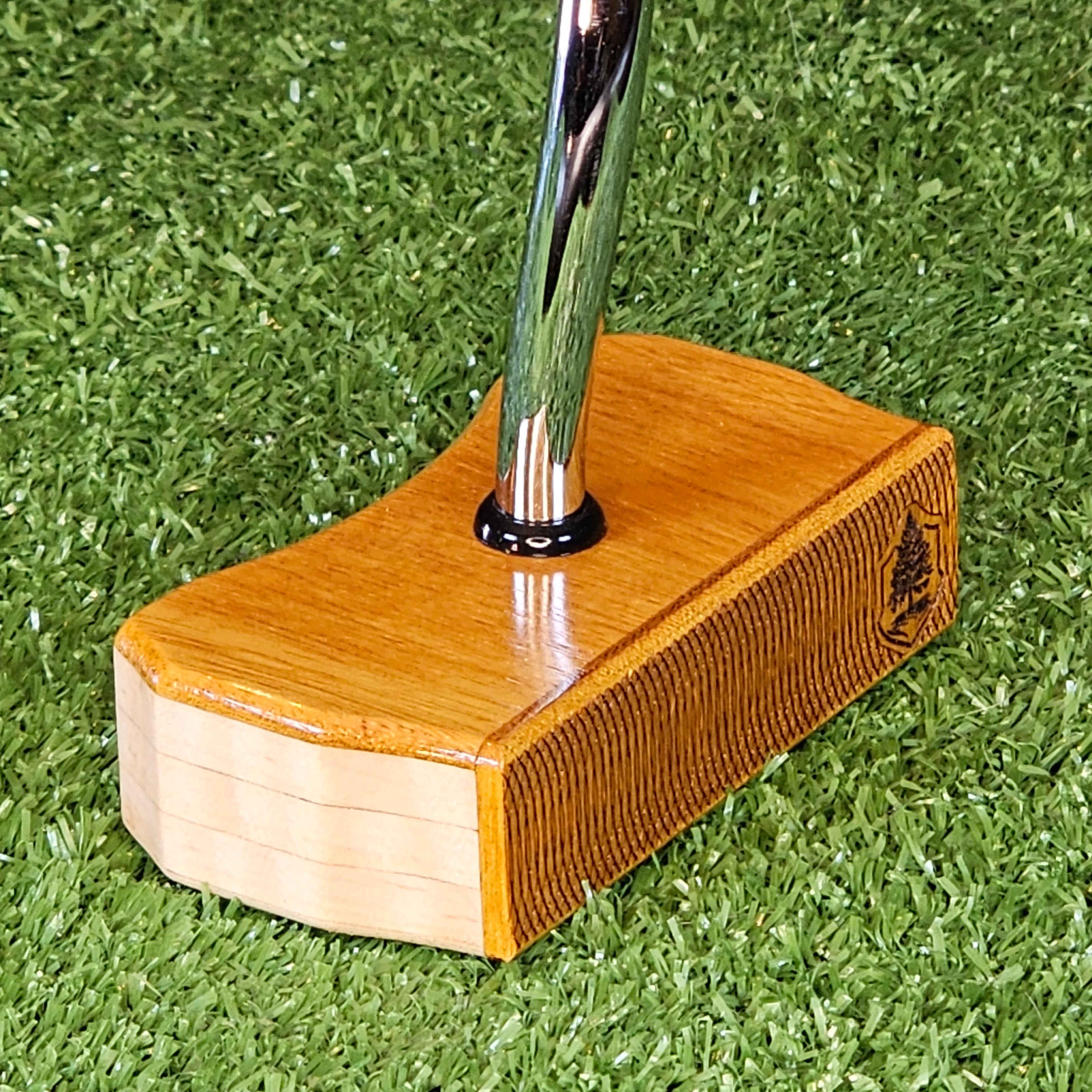 Osage Orange exotic wood center shaft Bladewood II putter lefty or righty