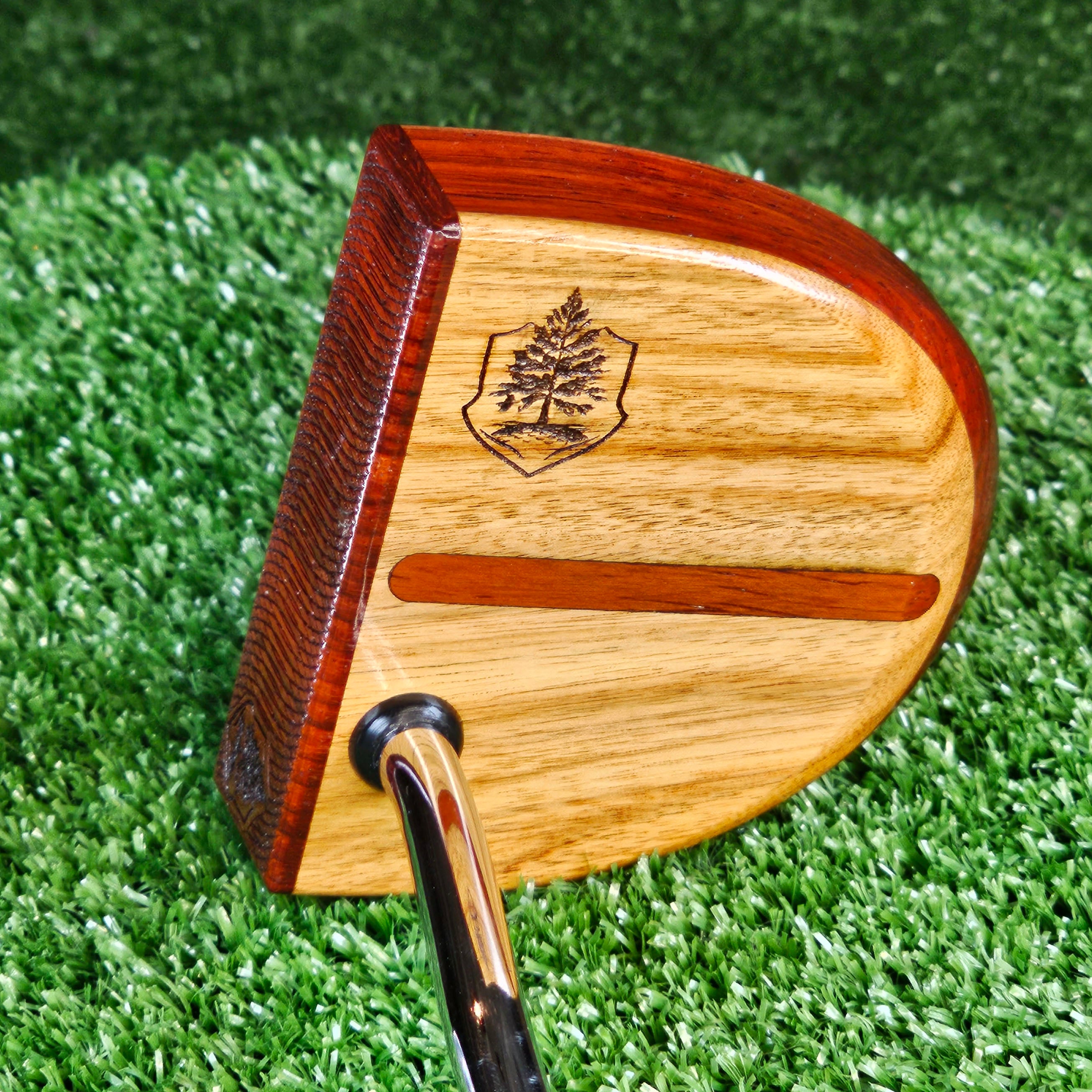 Fatty Style Canarywood and with body and inlay exotic Padauk wood putter