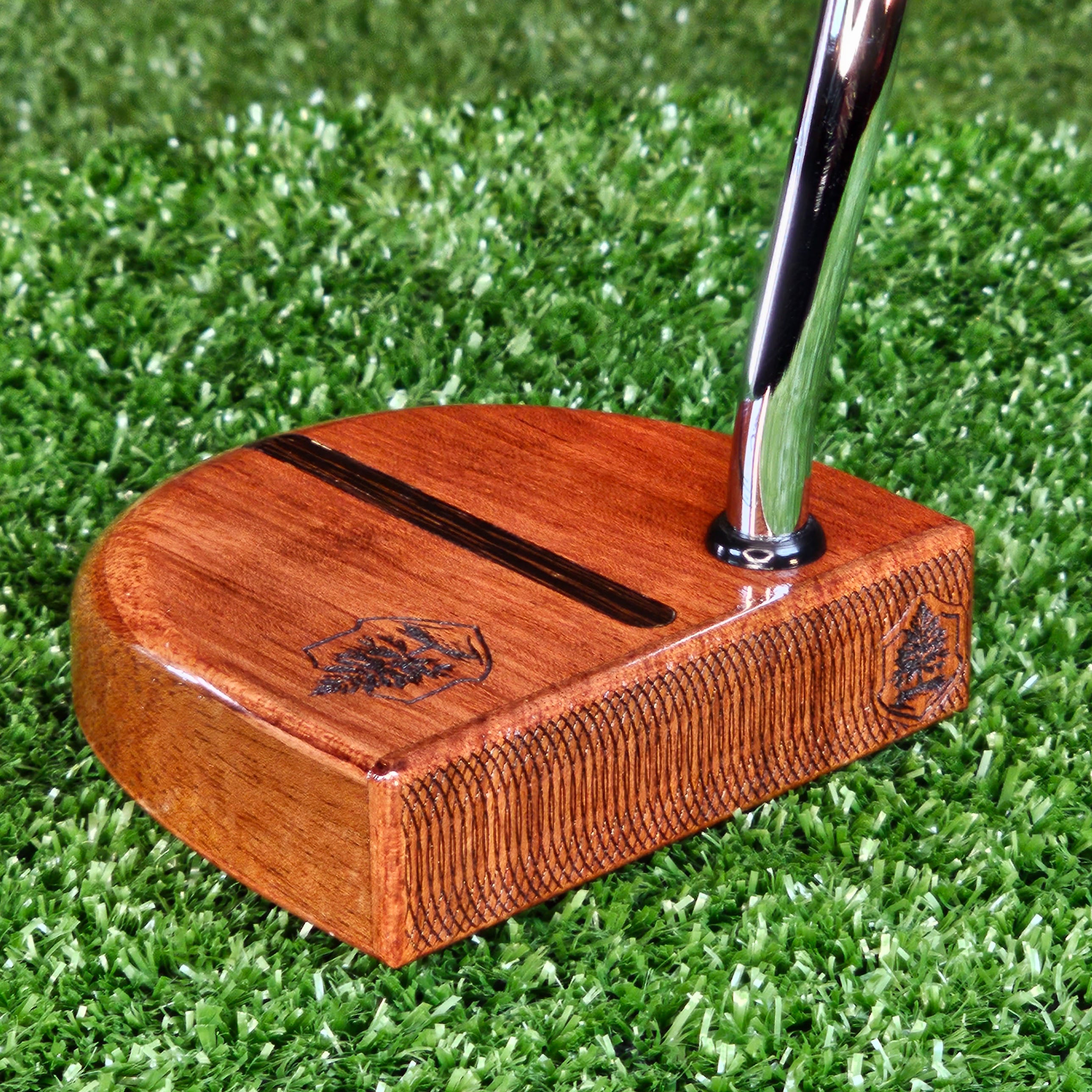 Fatty Style Exotic Rosewood and Mahogany wood putter
