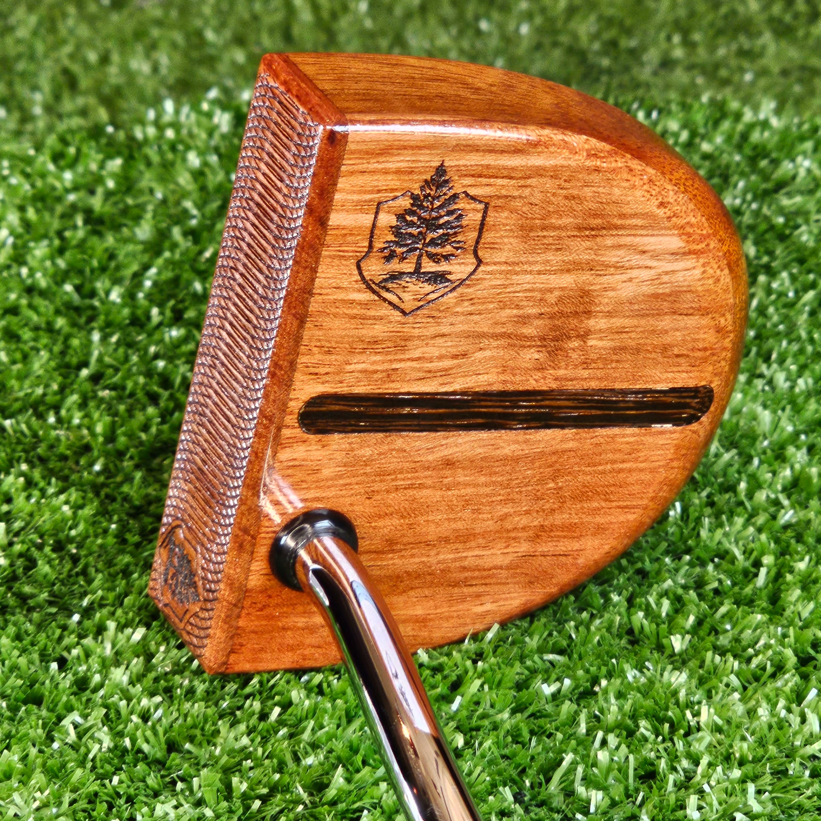 Fatty Style Exotic Rosewood and Mahogany wood putter