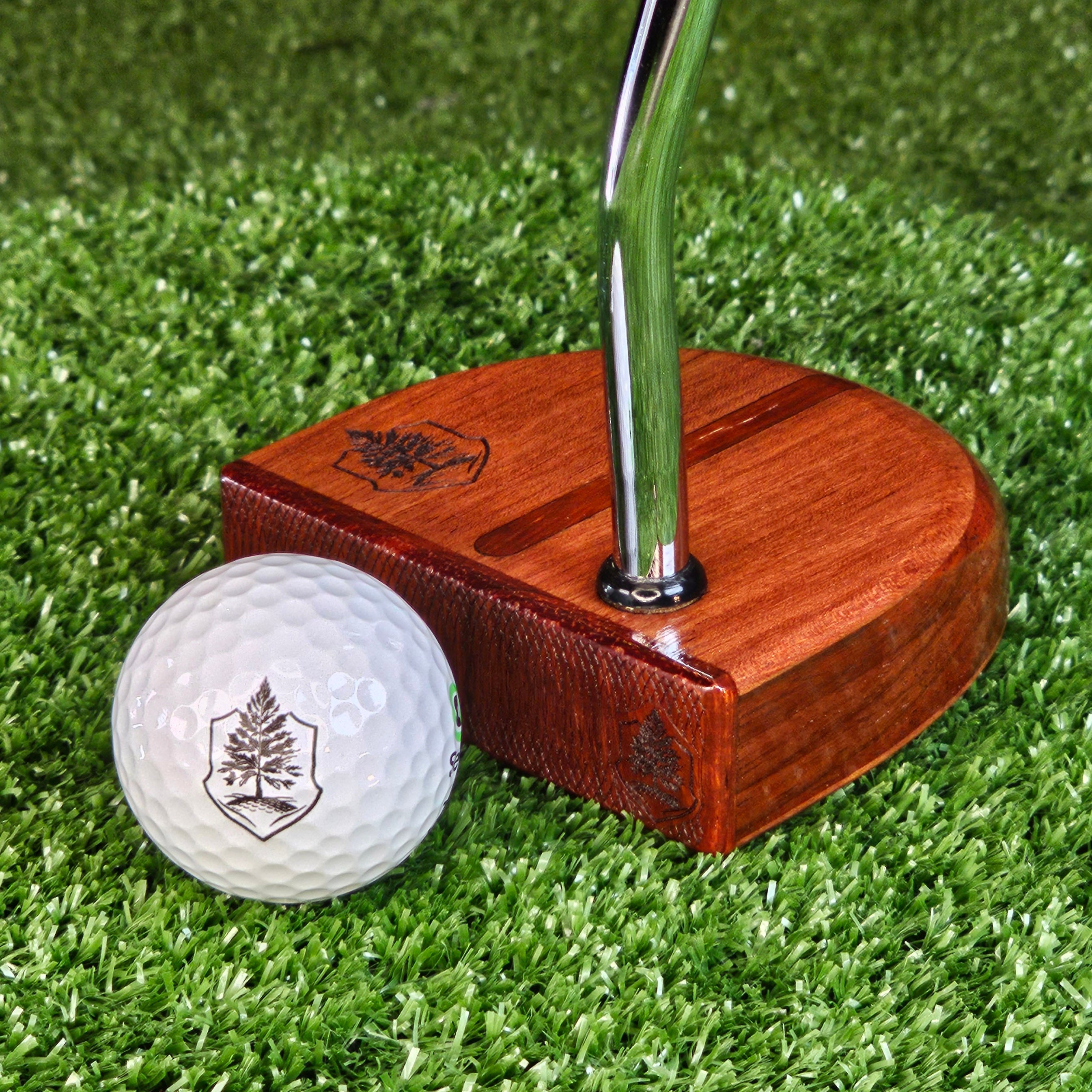 Fatty Style Mahogany and exotic Padauk wood body putter