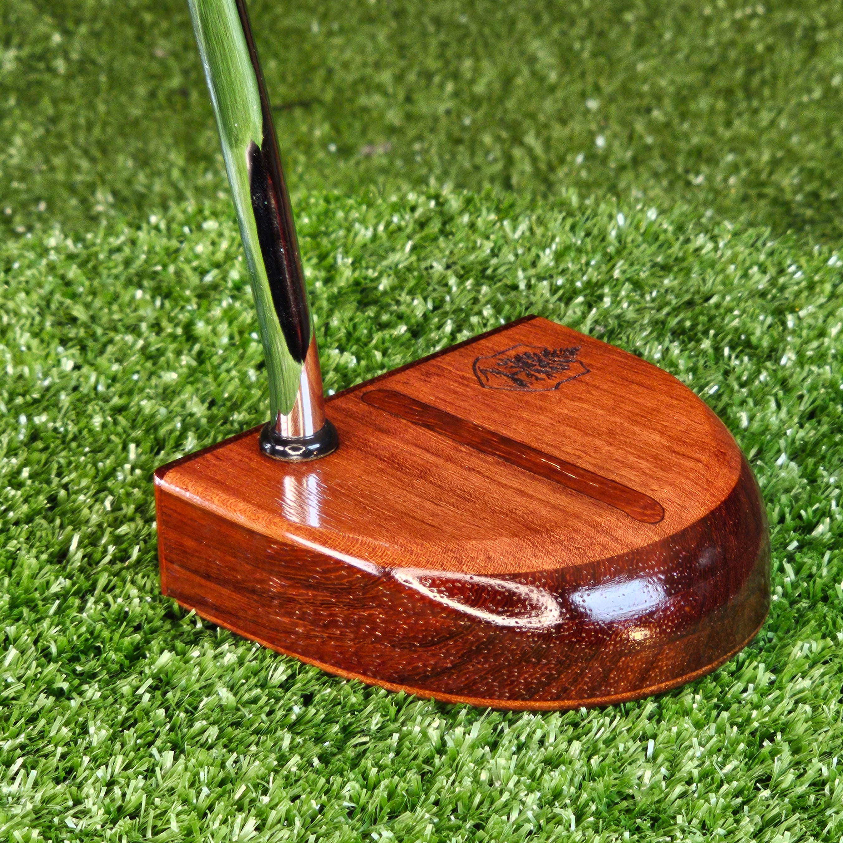 Fatty Style Mahogany and exotic Padauk wood body putter