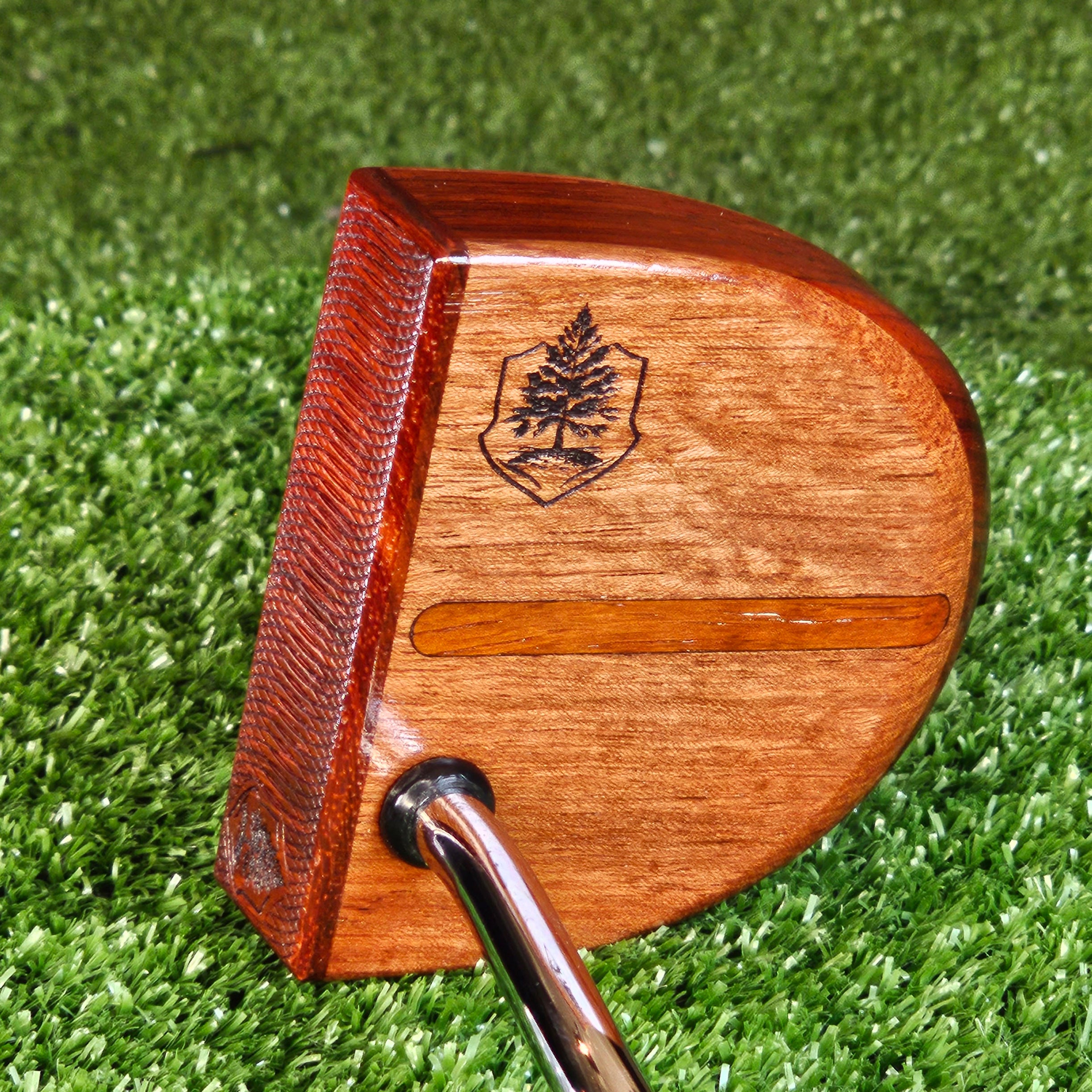 Fatty Style Mahogany and exotic Padauk wood body putter