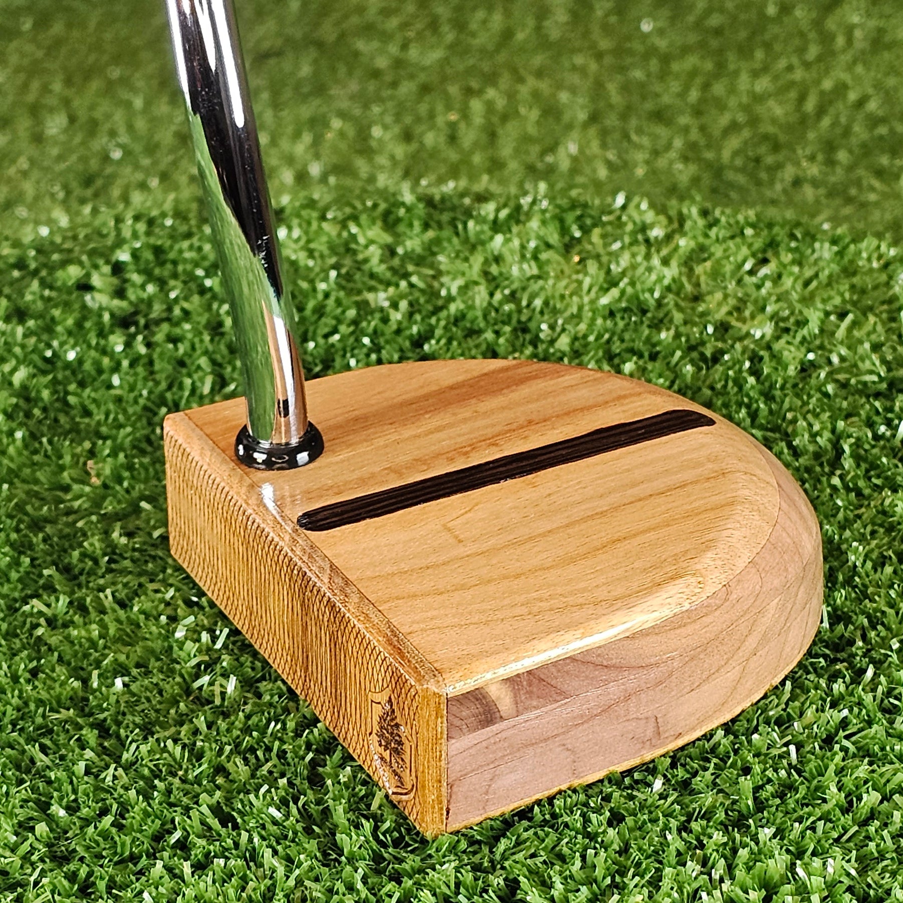 Exotic Canarywood and Red Cedar Putter LEFTY