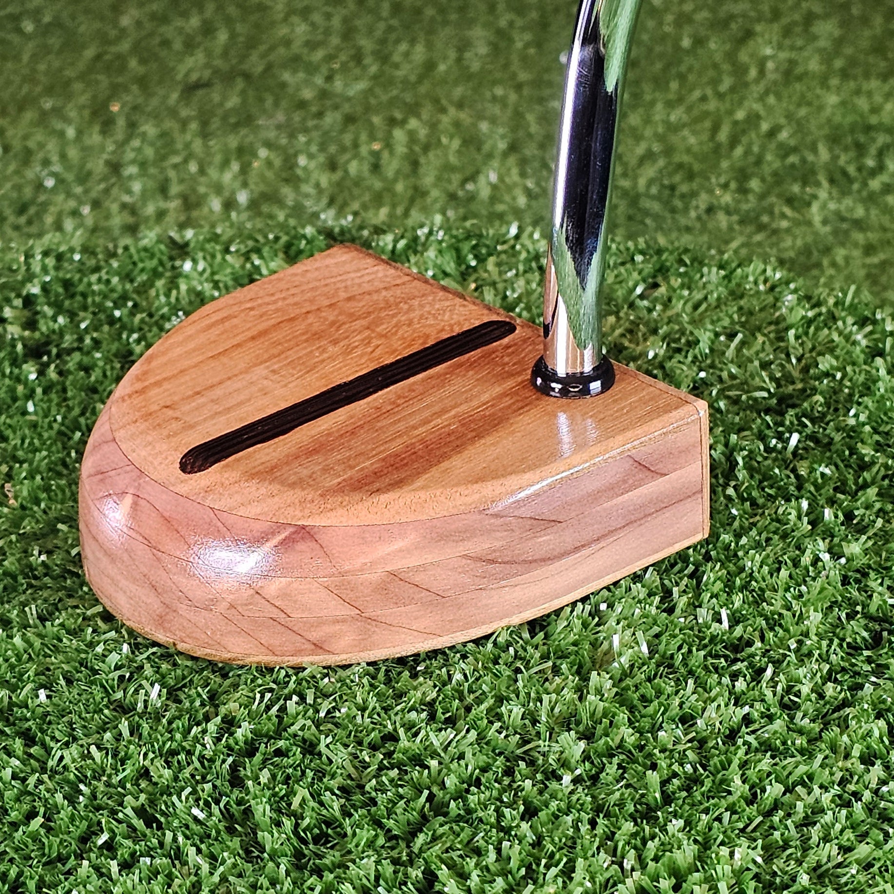 Exotic Canarywood and Red Cedar Putter LEFTY