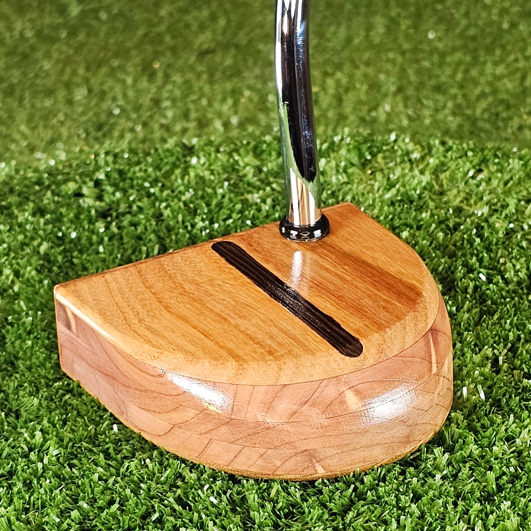 Exotic Canarywood and Red Cedar Putter LEFTY