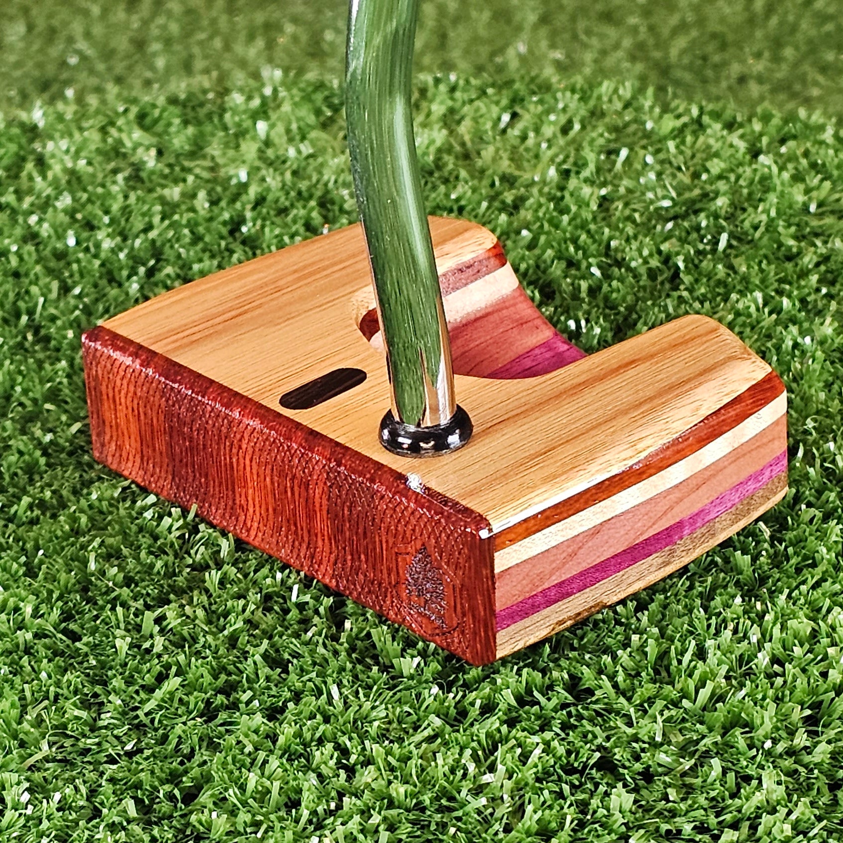 Wild Side style Canarywood exotic wood Woodrich Regal Putter