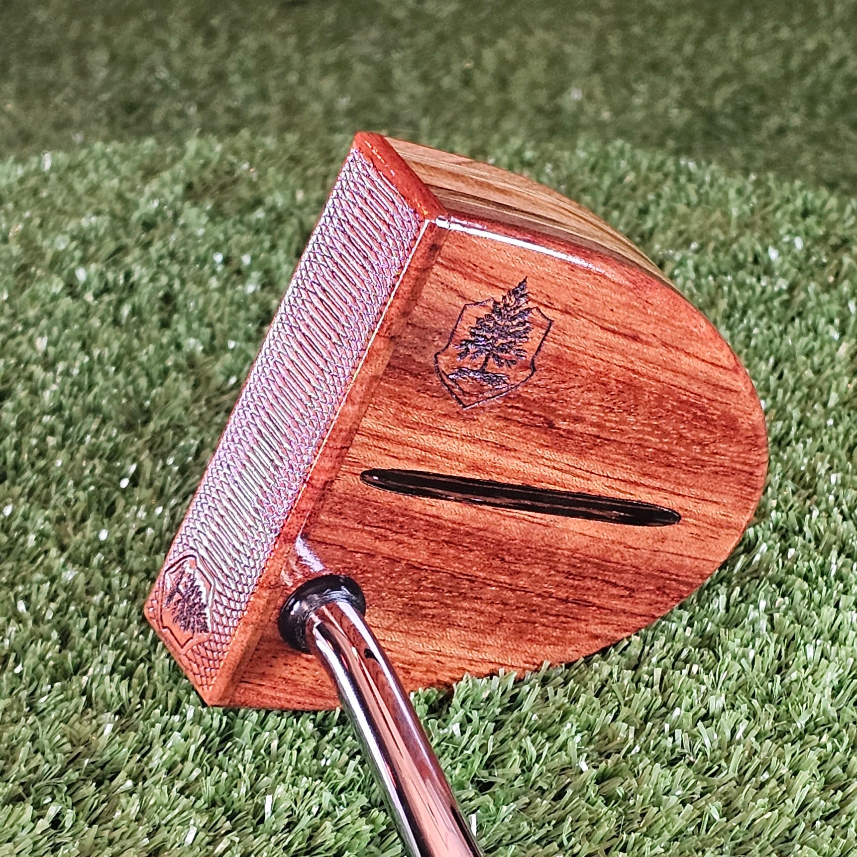 Exotic Rosewood putter TimberTouch Putterworks Woodford Wood
