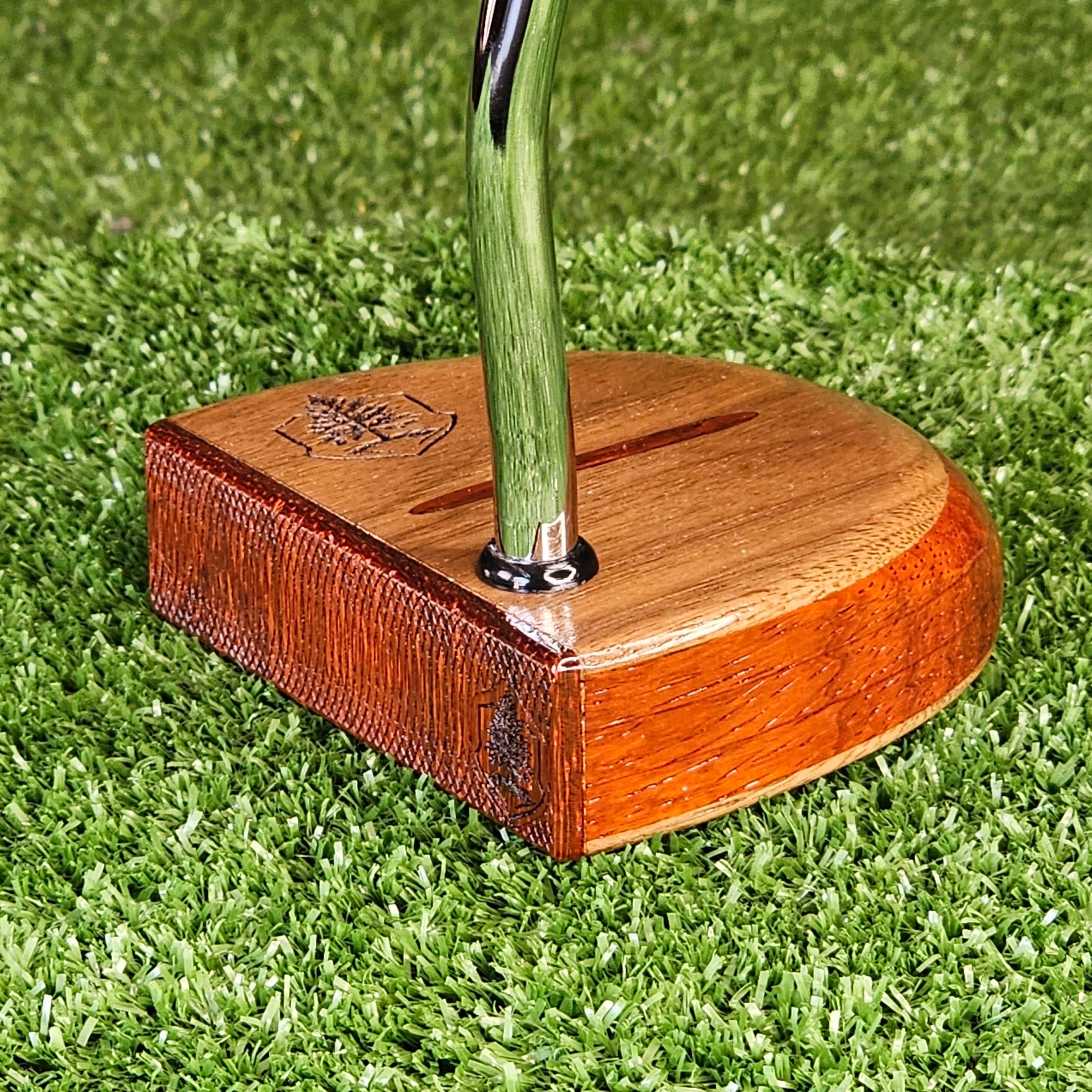 Fatty Style Walnut and Padauk wood putter