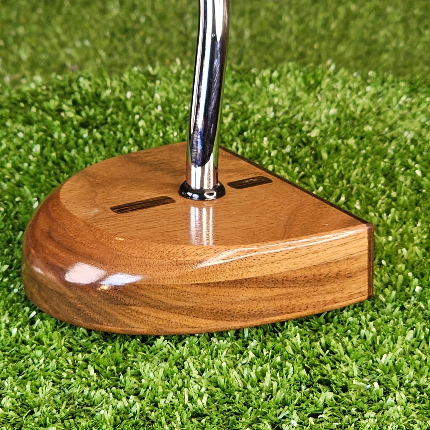 Domestic Walnut and Exotic Wenge Wood Zero Torque putter