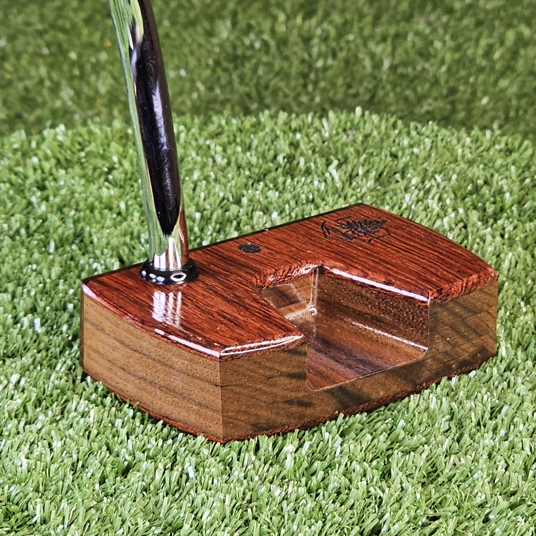 Rosewood and Walnut exotic wood Woodrich Regal Putter