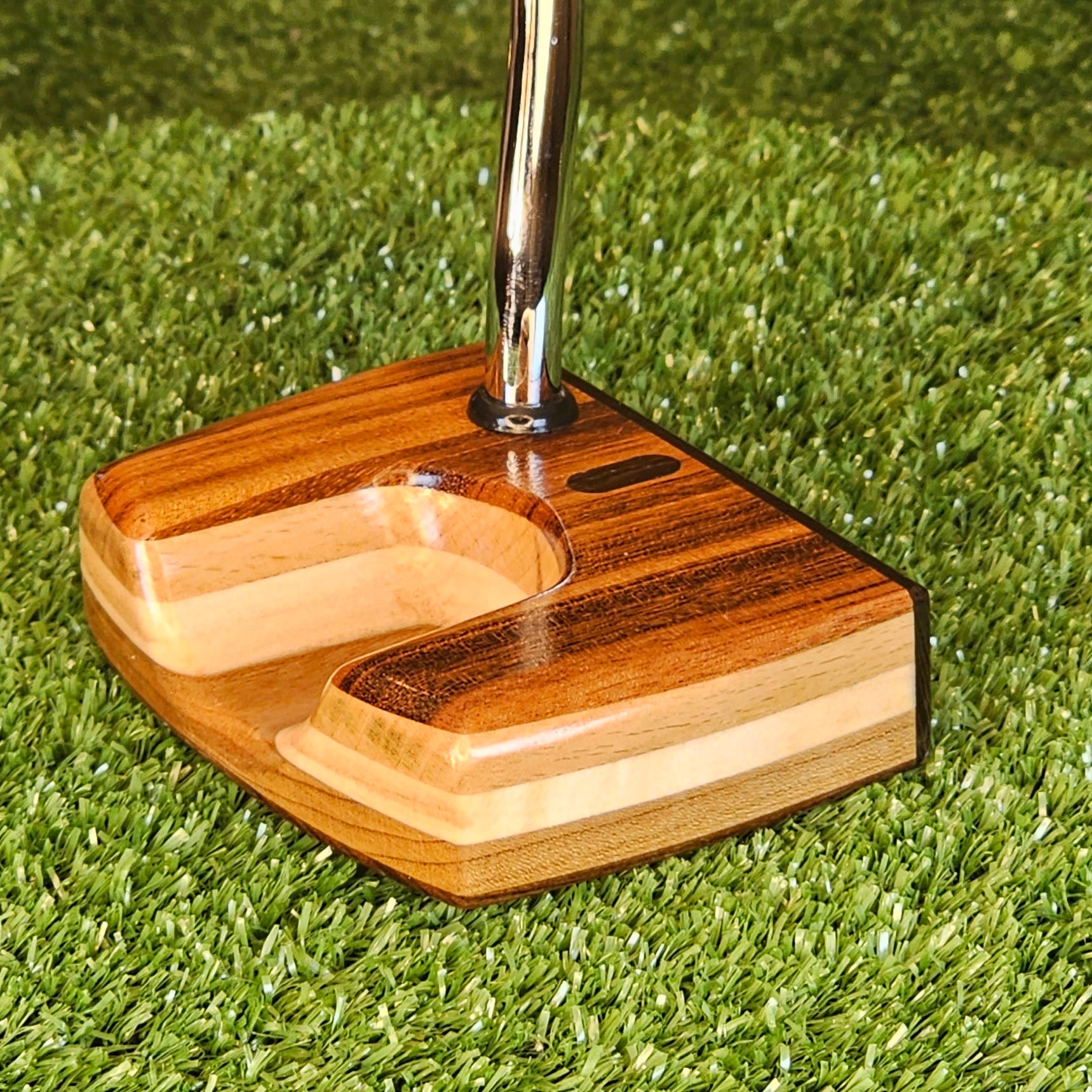 Tigris style Tigerwood exotic wood Woodrich Regal Putter