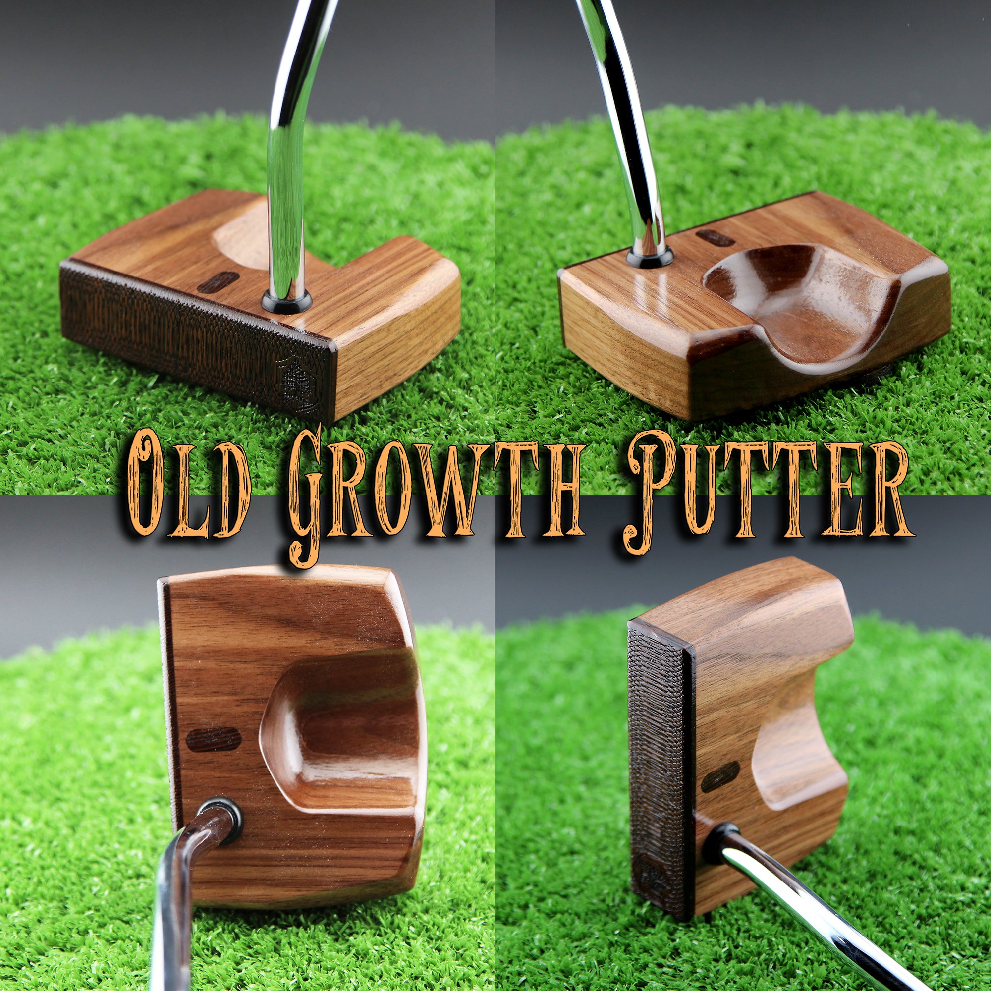Old Growth style all Walnut Woodrich Regal Putter