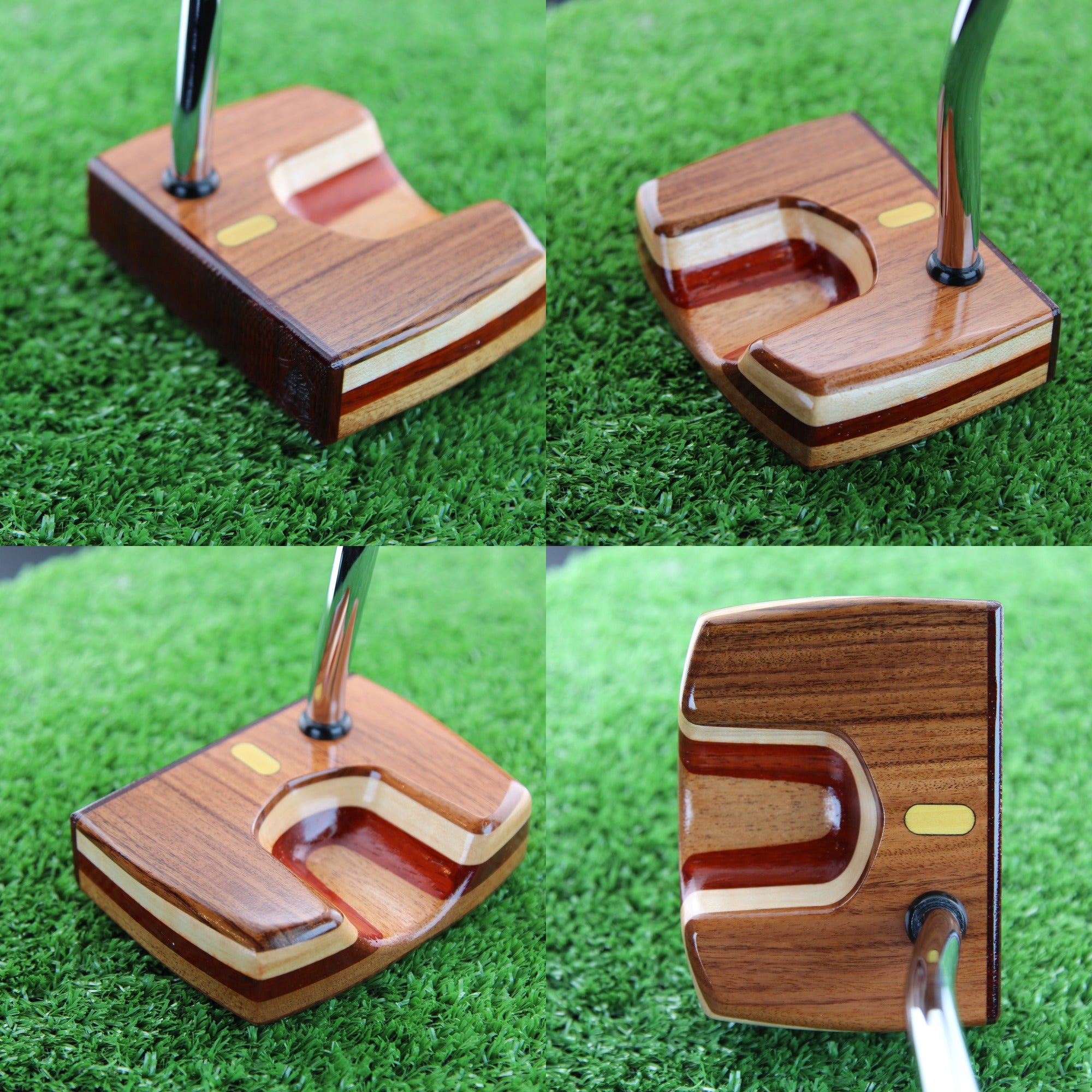 Unique LEFTY Rosewood Padauk and Mahogany exotic wood