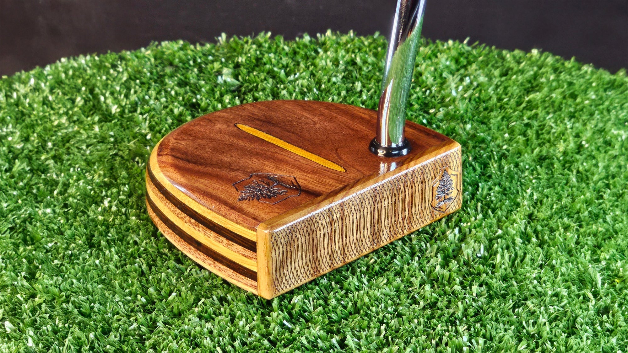 USGA-conforming FATTY exotic wood putter by TimberTouch