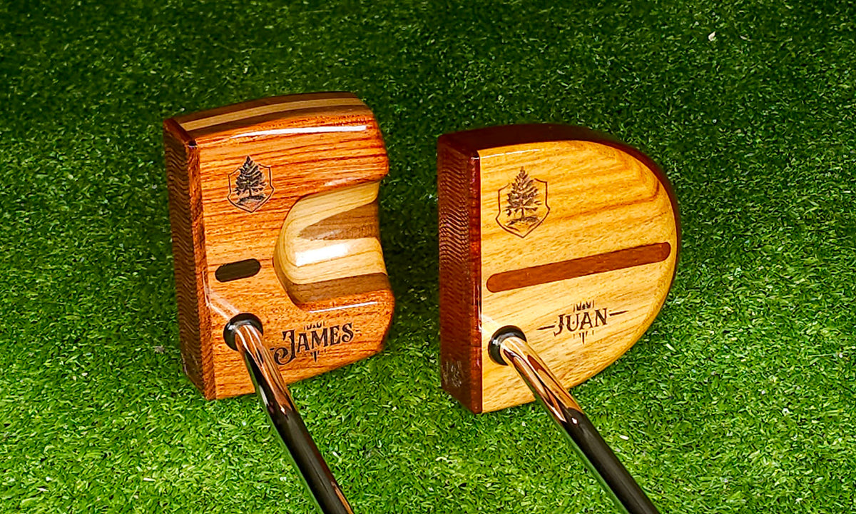 Compass Putter TimberTouch Putterworks exotic precision wood golf putters ...