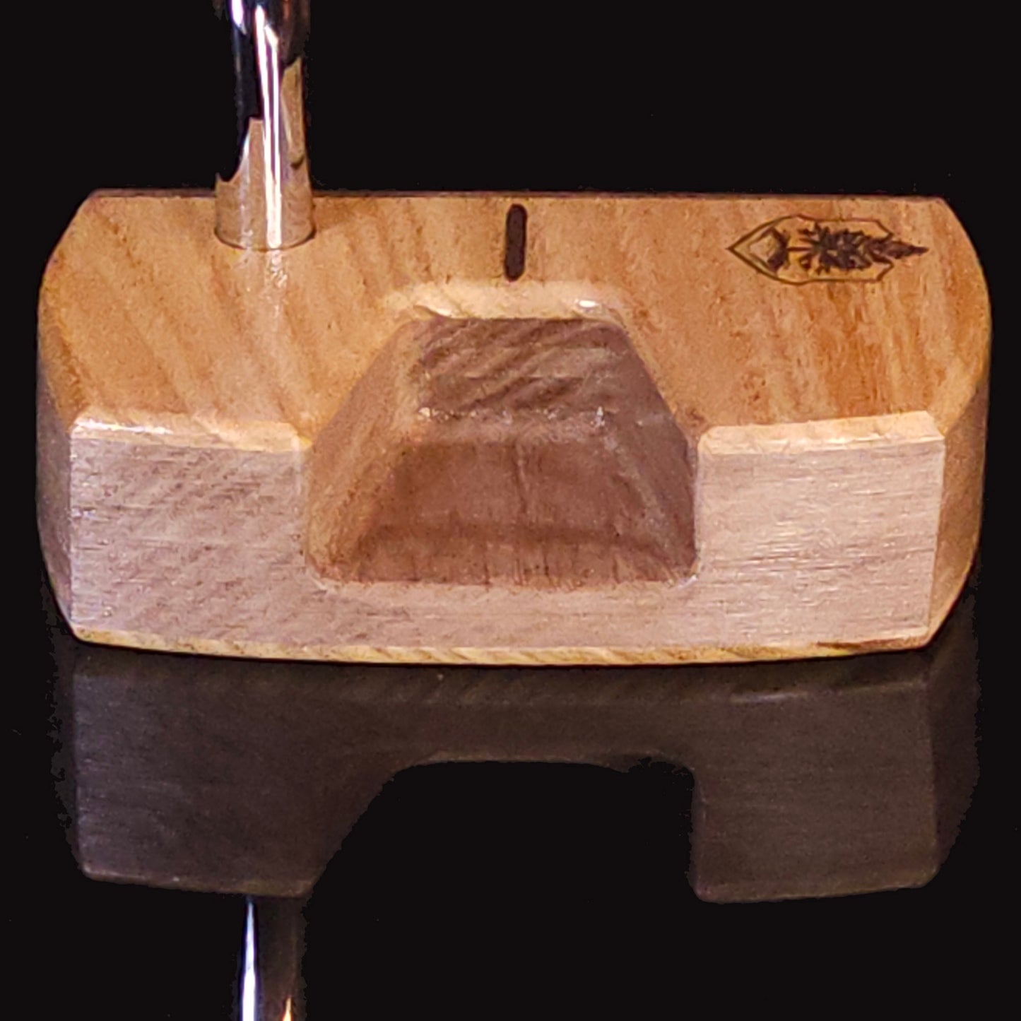 Canarywood walnut and bolivian rosewood Woodrich Regal wood putter