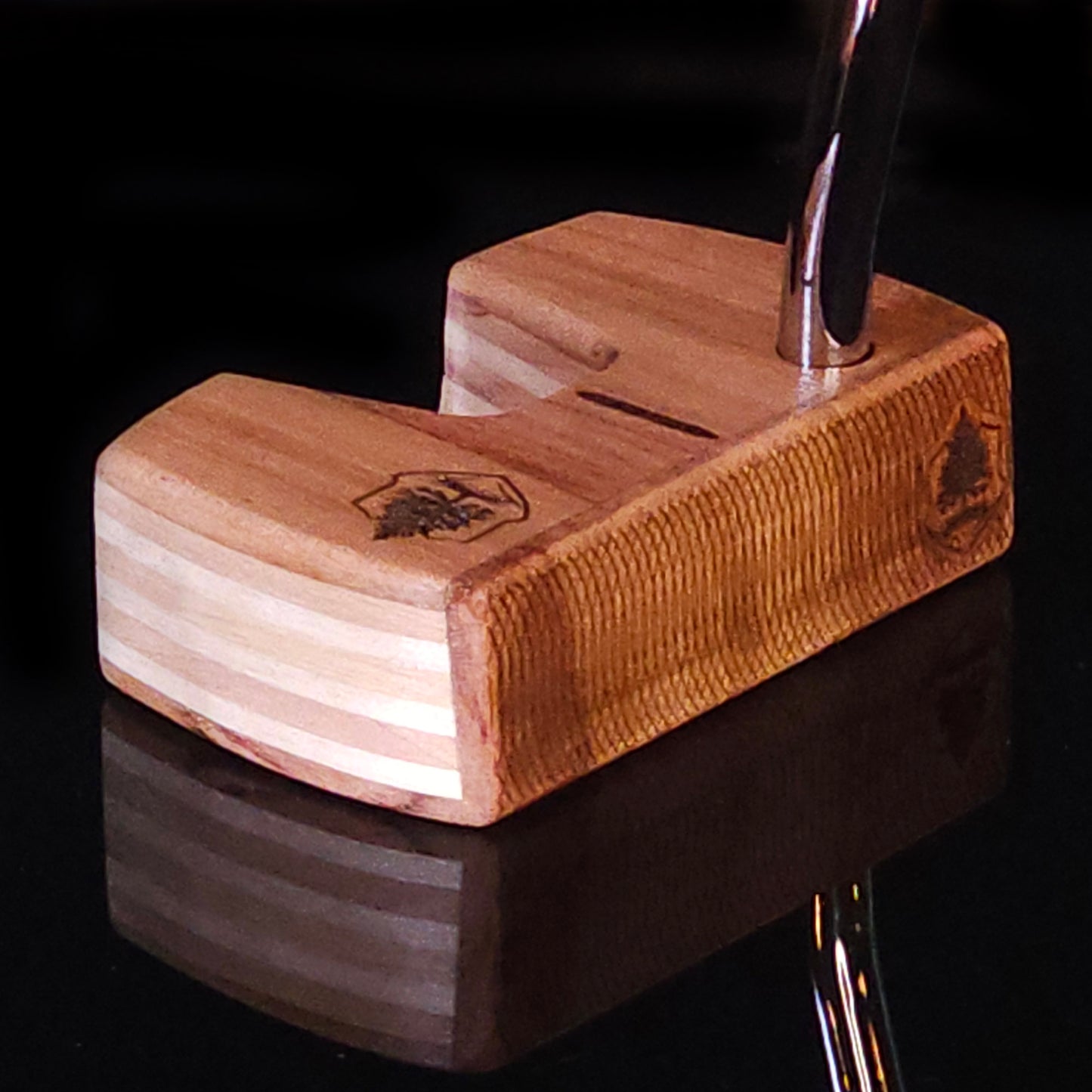 Babinga wood Red Cedar and Maple Woodrich Regal wood putter