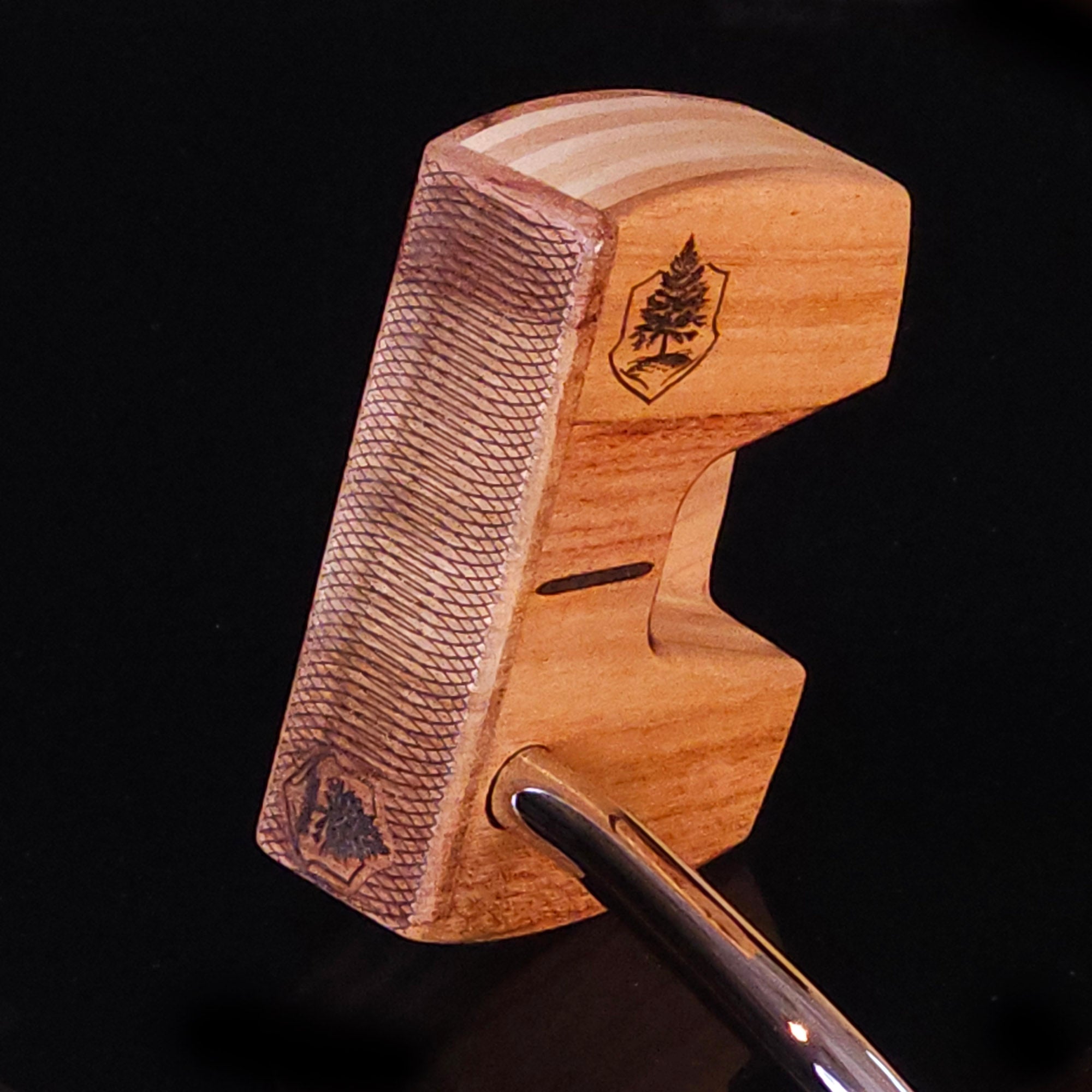 Babinga wood Red Cedar and Maple Woodrich Regal wood putter