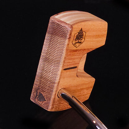 Babinga wood Red Cedar and Maple Woodrich Regal wood putter