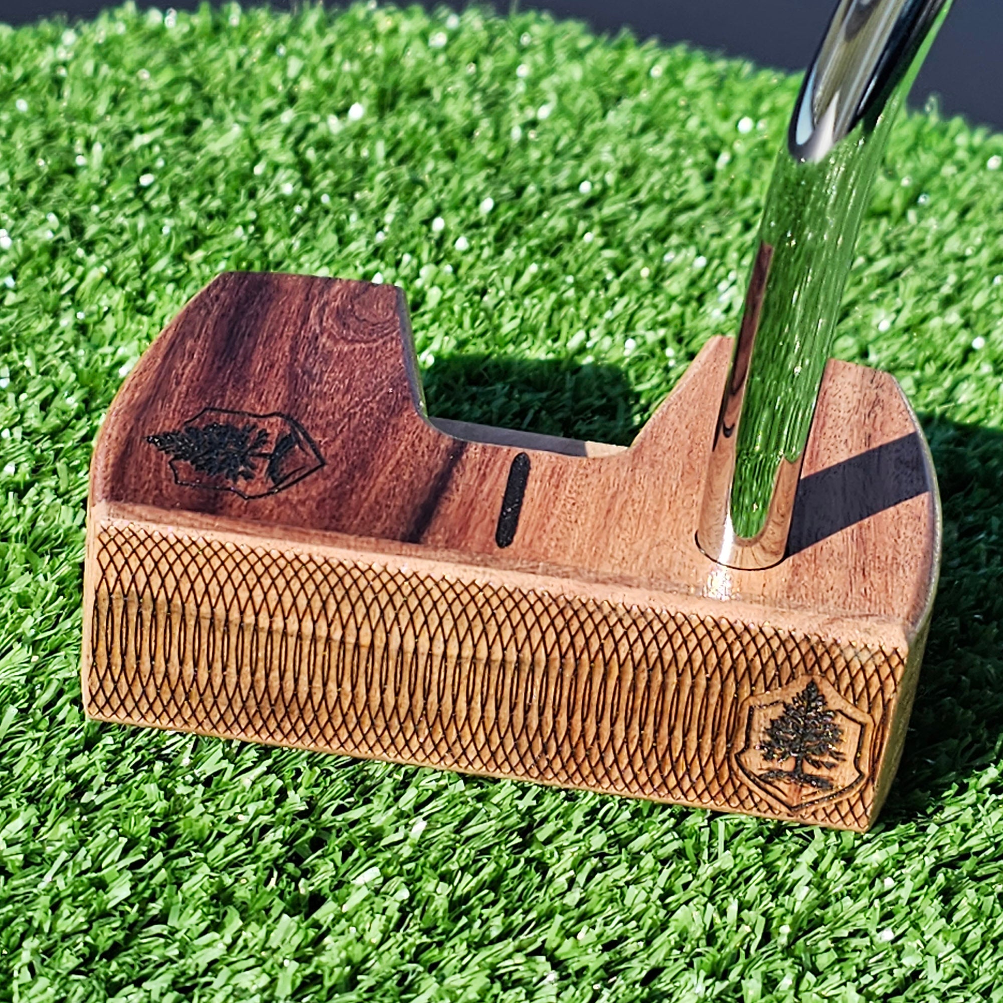 Bolivian Rosewood and Cherry Woodrich Regal wood putter