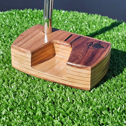 Bolivian Rosewood and Cherry Woodrich Regal wood putter