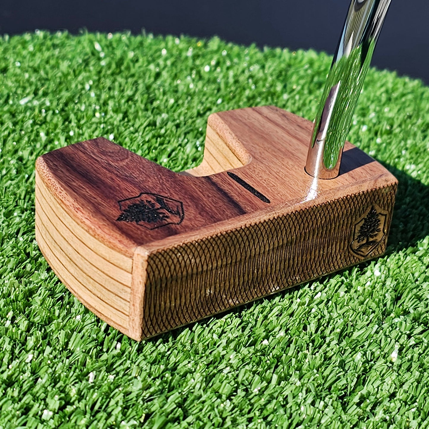 Bolivian Rosewood and Cherry Woodrich Regal wood putter