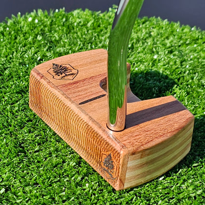 Babinga wood Red Cedar and Maple Woodrich Regal wood putter