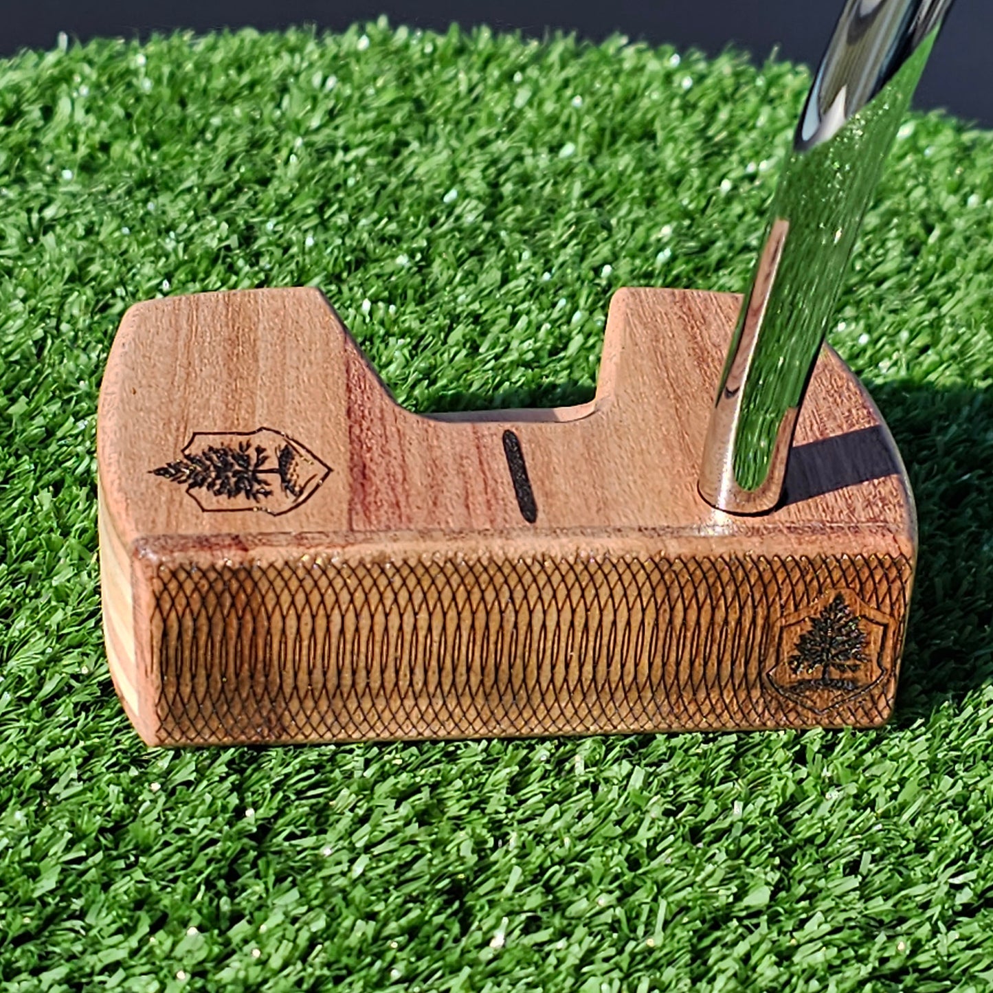 Babinga wood Red Cedar and Maple Woodrich Regal wood putter